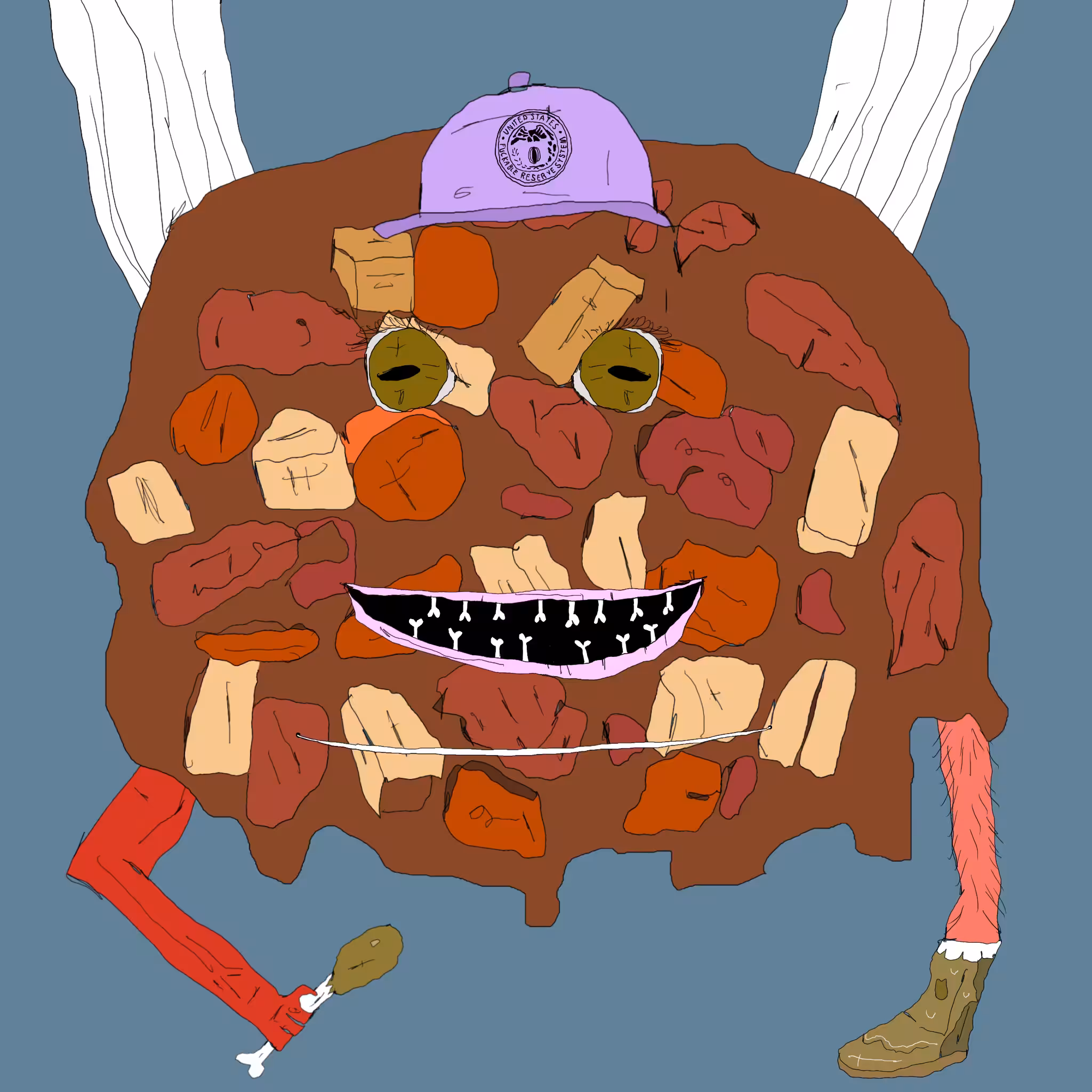 gristle buddeez worldwide: buddee #738