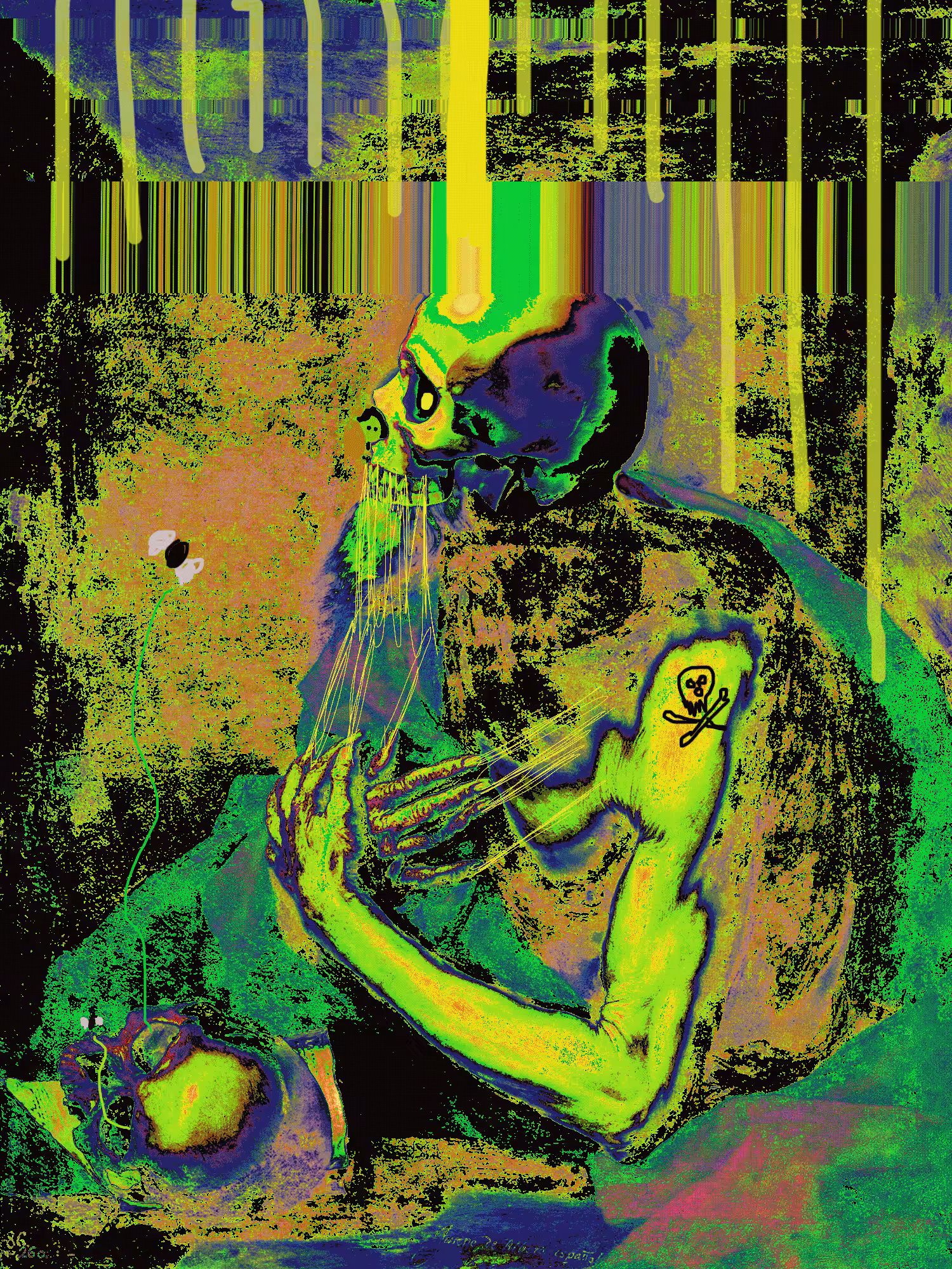 Old Shipwrecked Cyberpirate