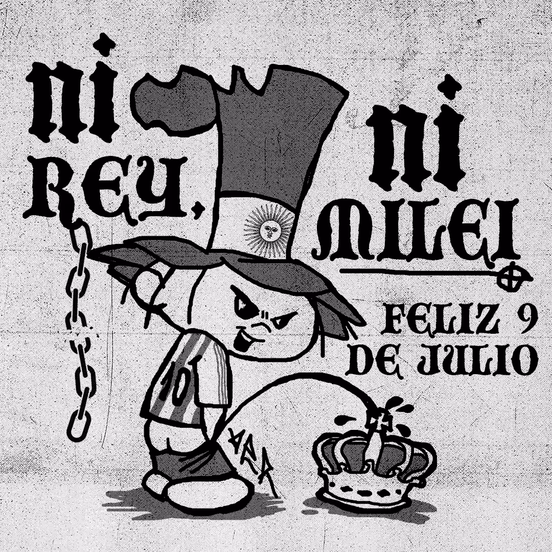 Pixel meme sh!tposting 9000: NI REY, NI MILEI
