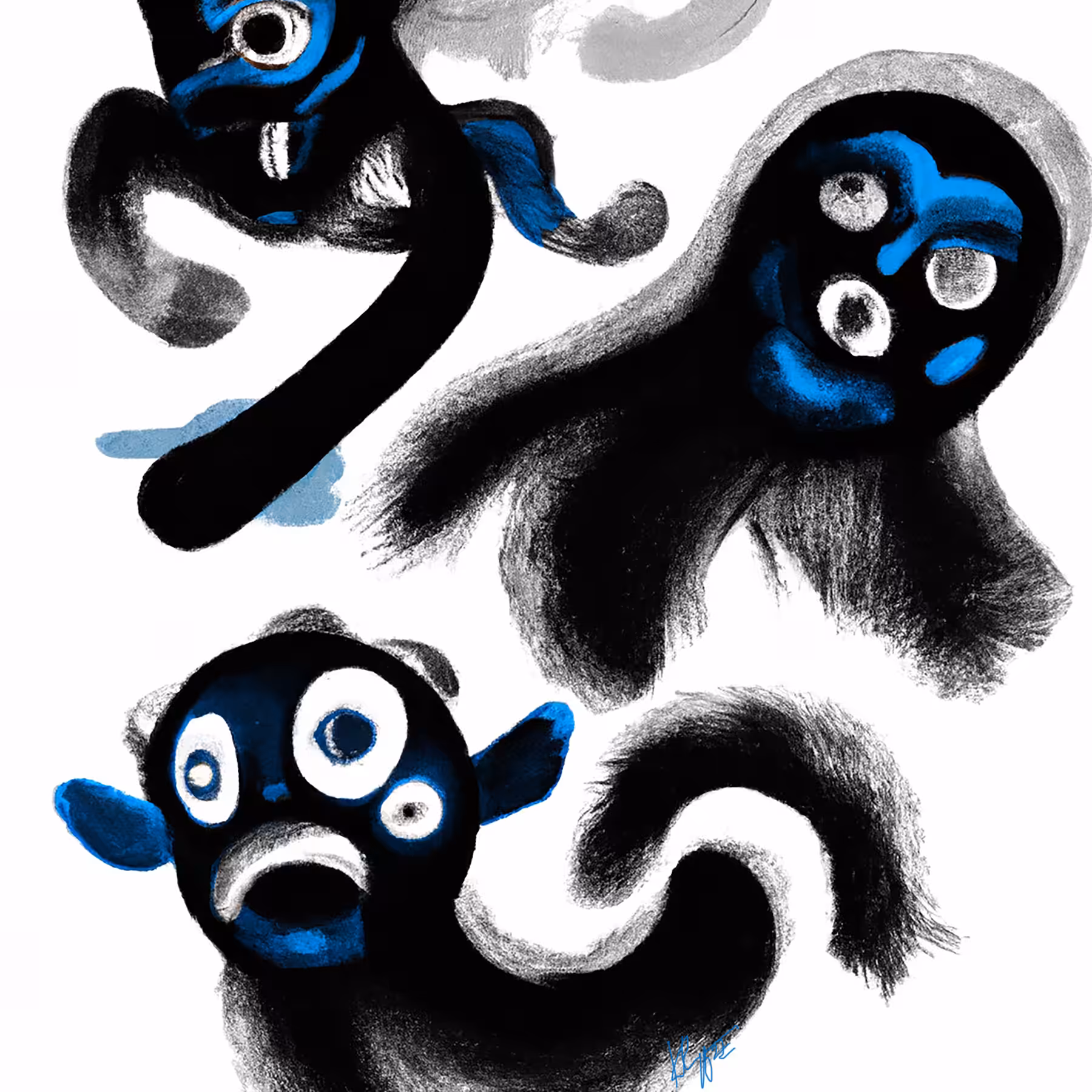Monsutā Sloppy Ink | Monster Series 01 - #10