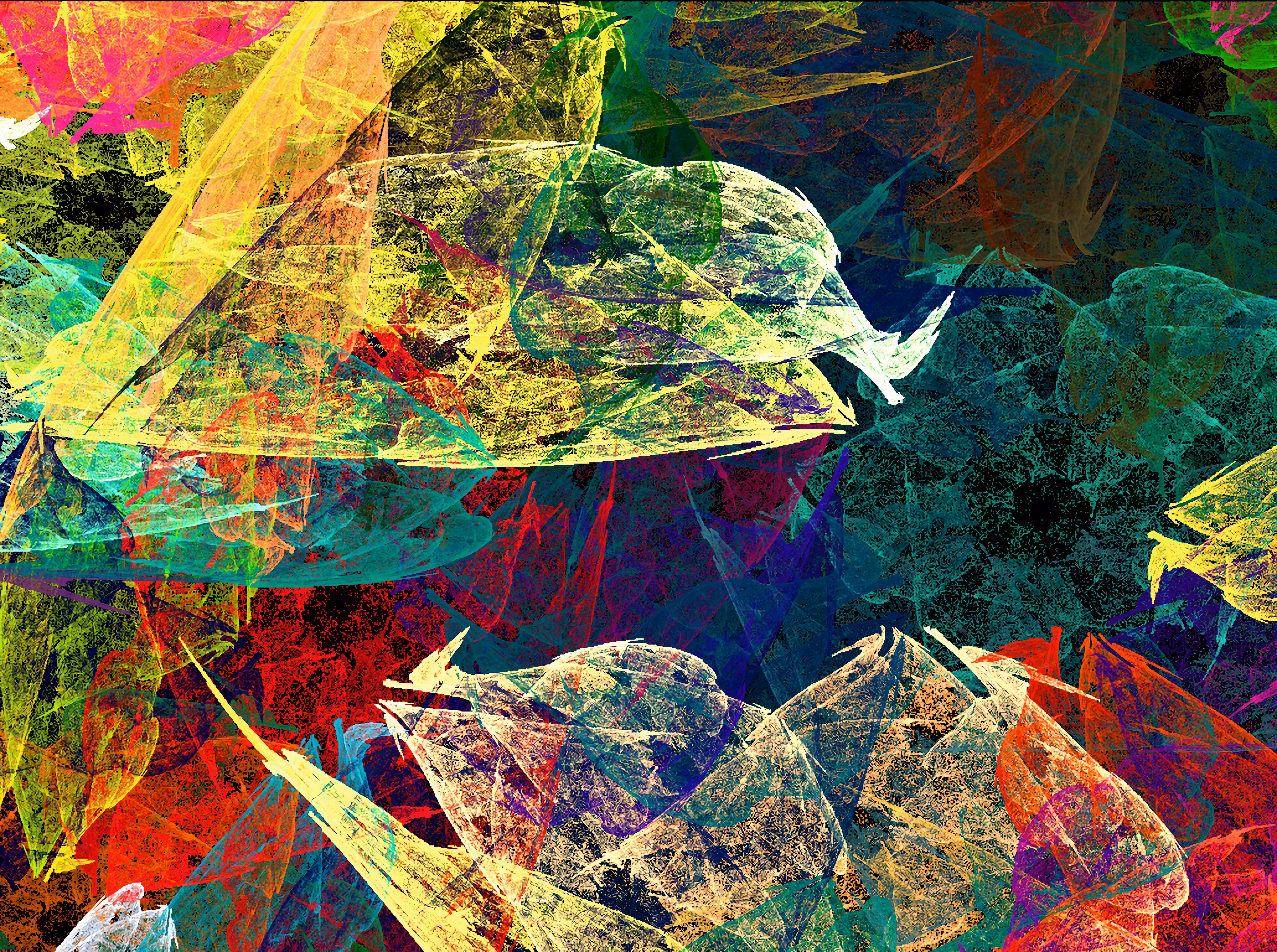 Raw Fractal Series - #090 - All the World is Mad