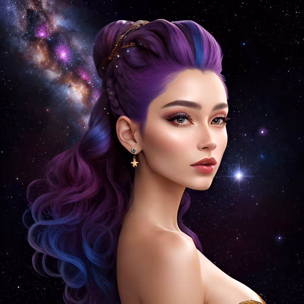 Art in the Age of AI: Page 243 - Galaxy Glamour