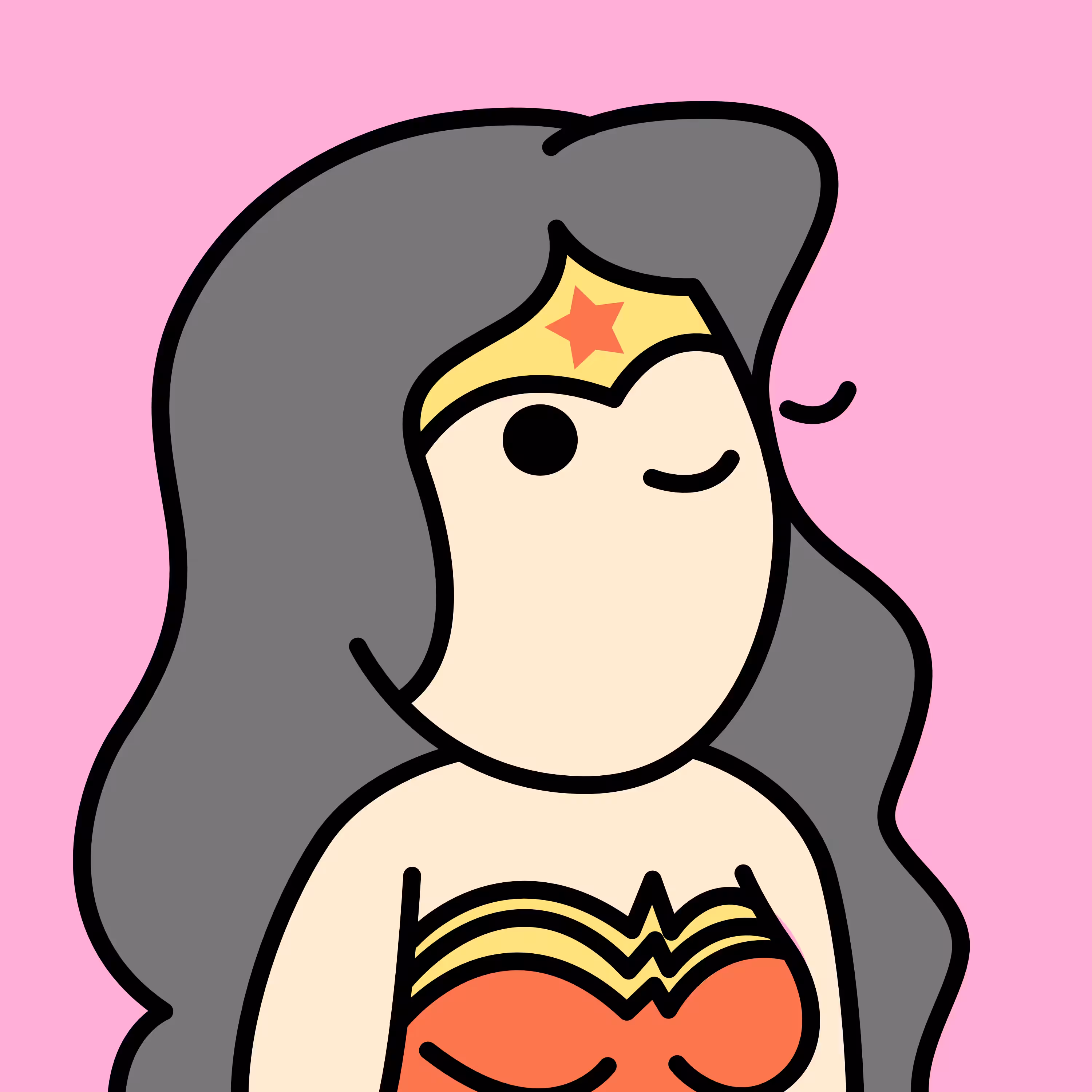 Superhero Doodle #7