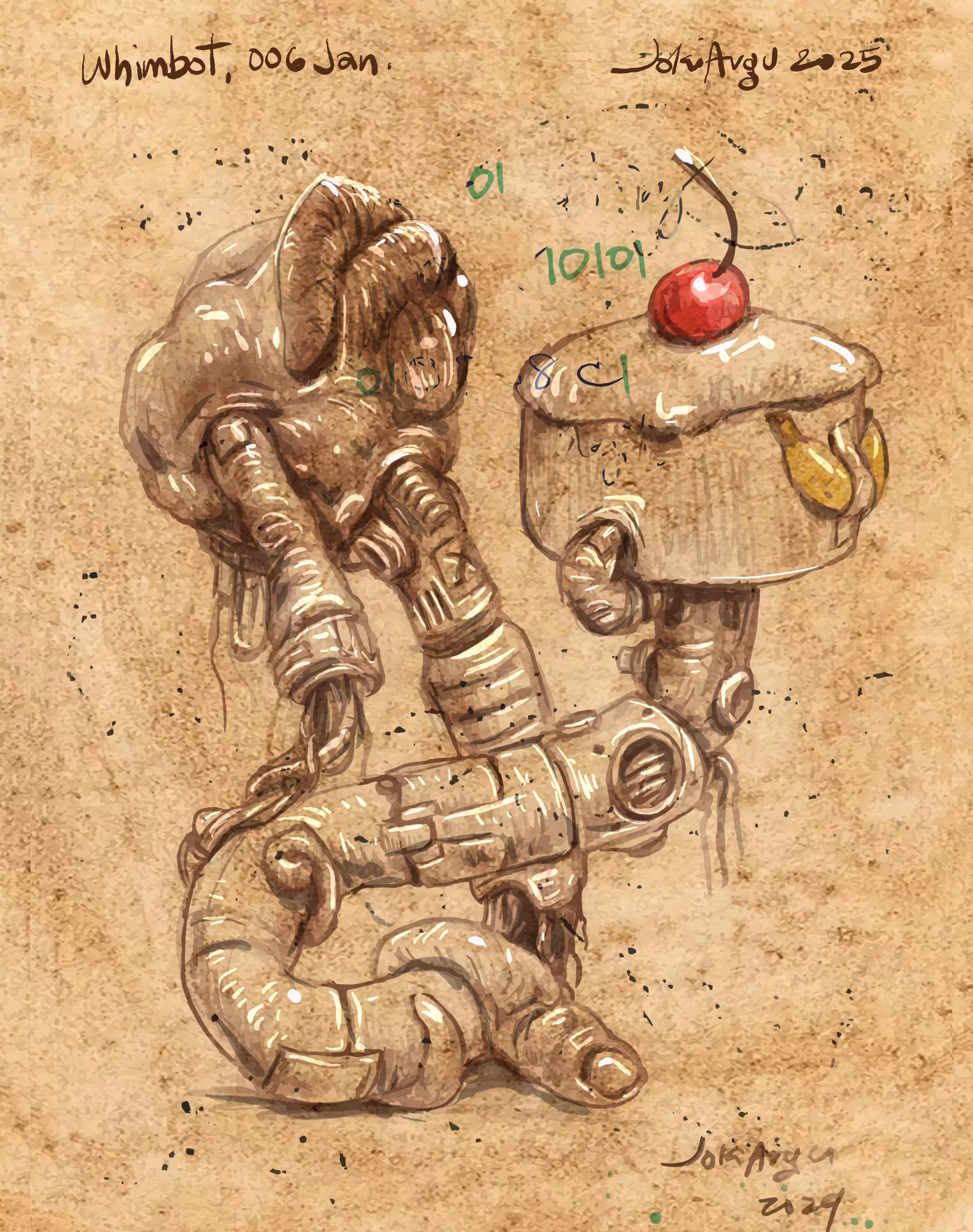 Whimbot 06: January Decadence