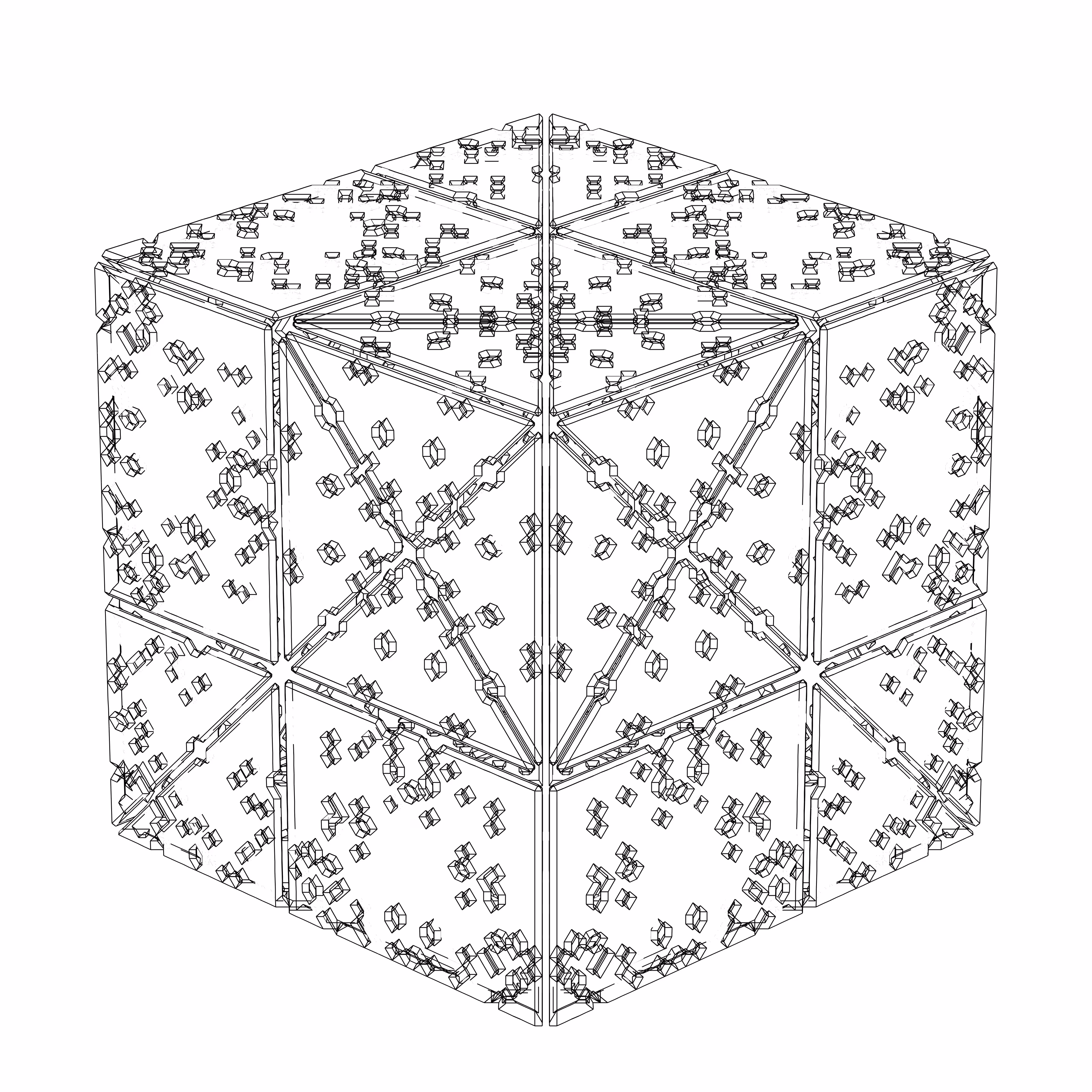 LL21 Alien Art Cube #240