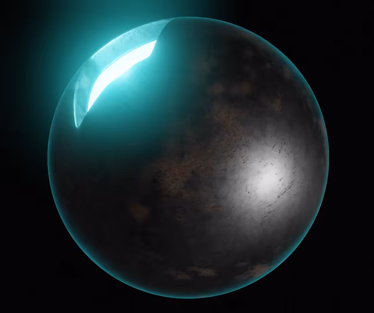 corroded matter