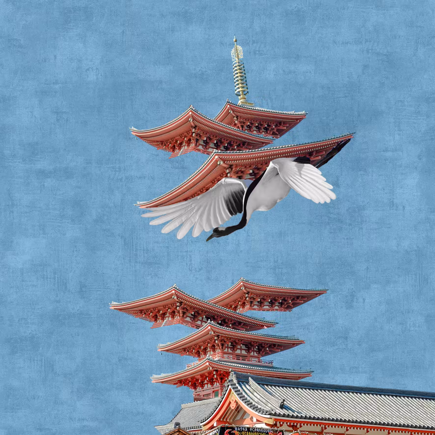 BIR-CHI the Sensō-ji Temple Pagoda