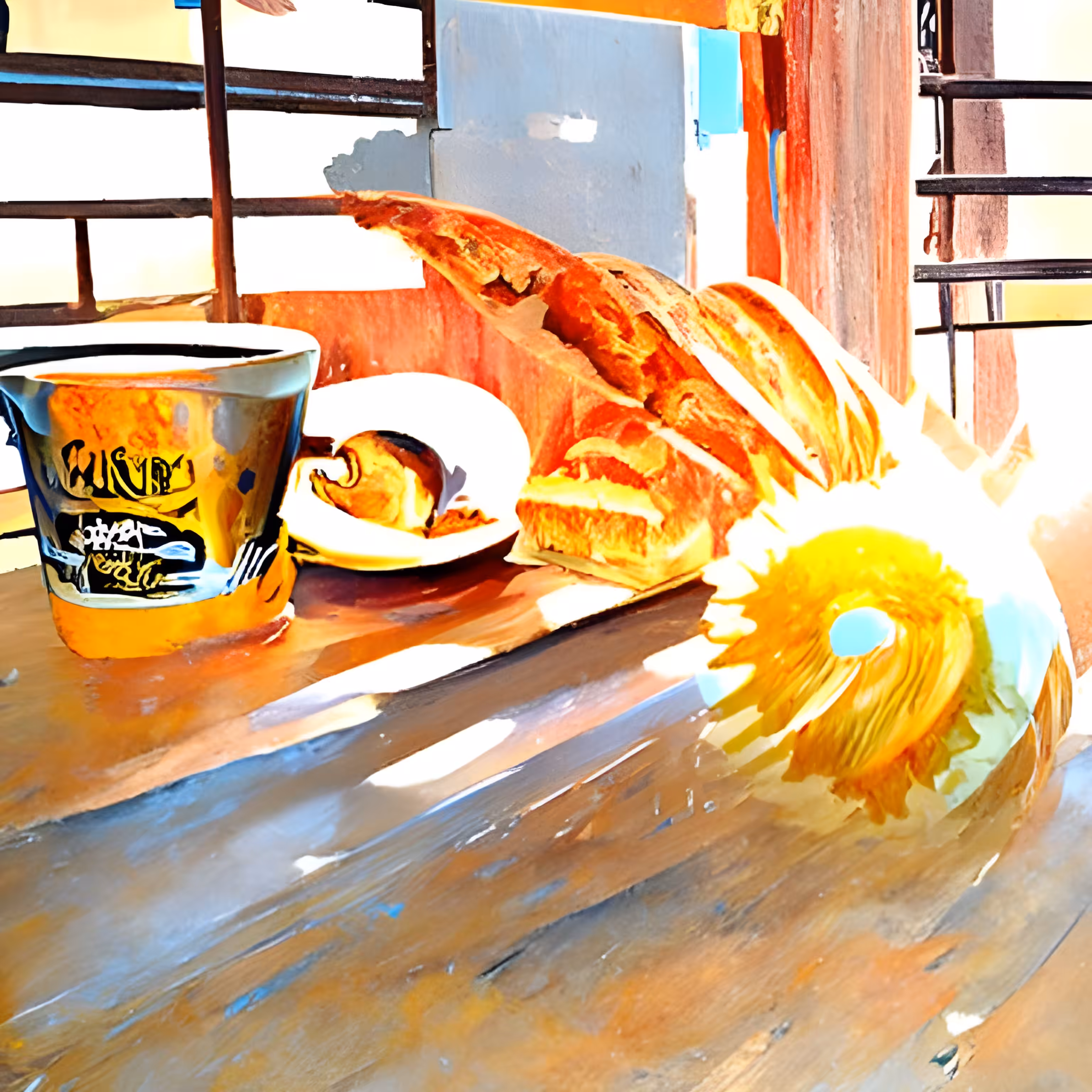 Sunny Morning Café #4