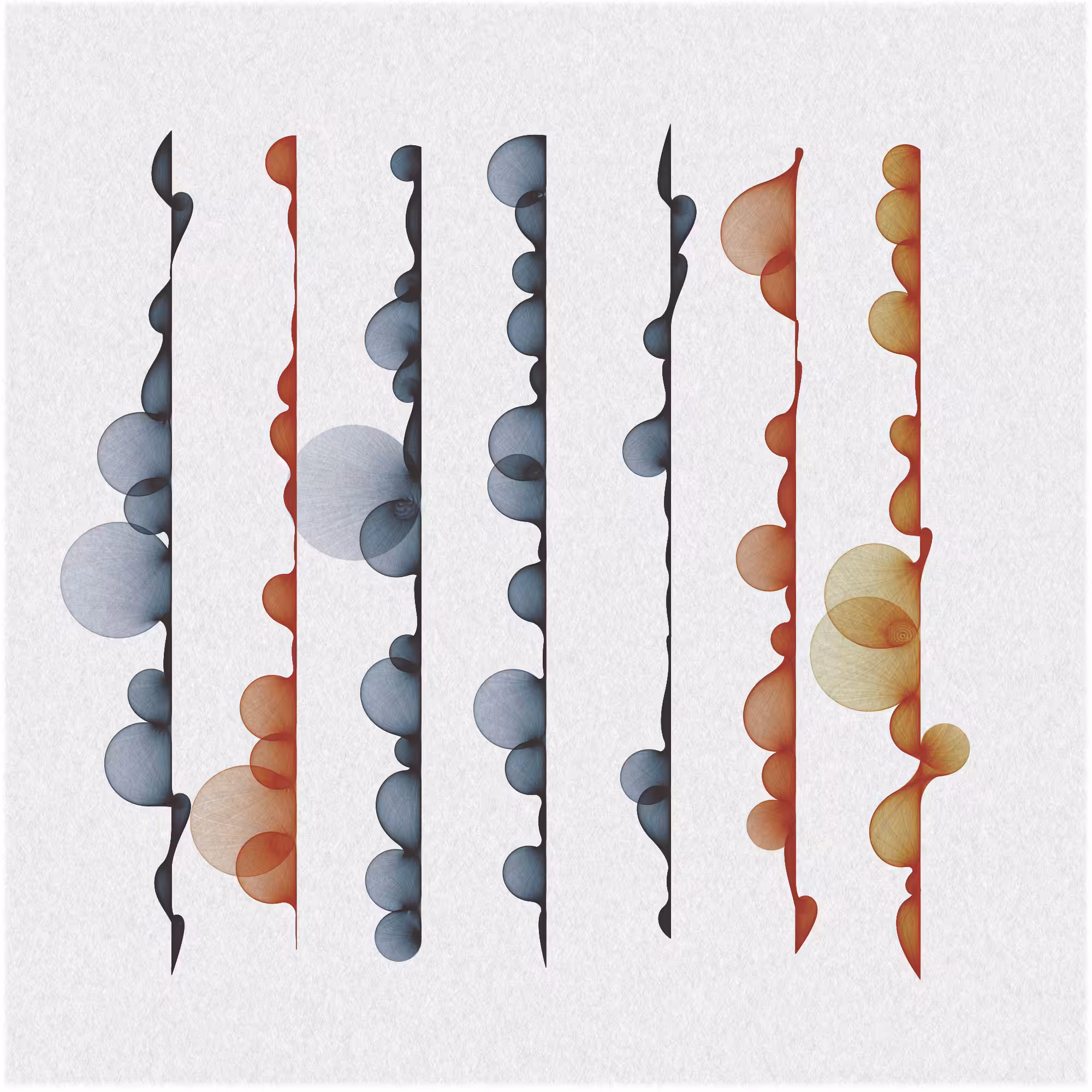 QuadTubes - Abstract Variations #193