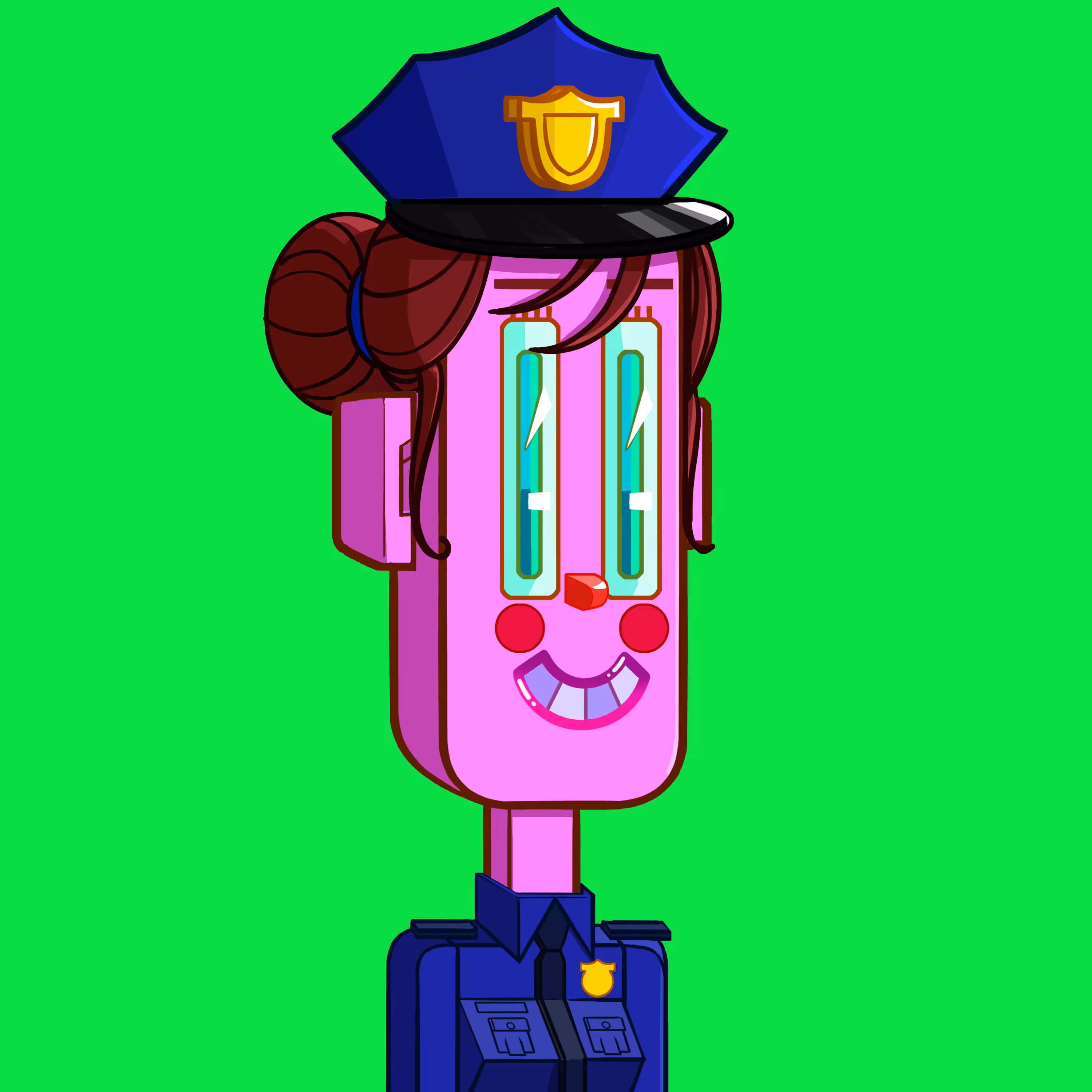 Ms. Police in candy city