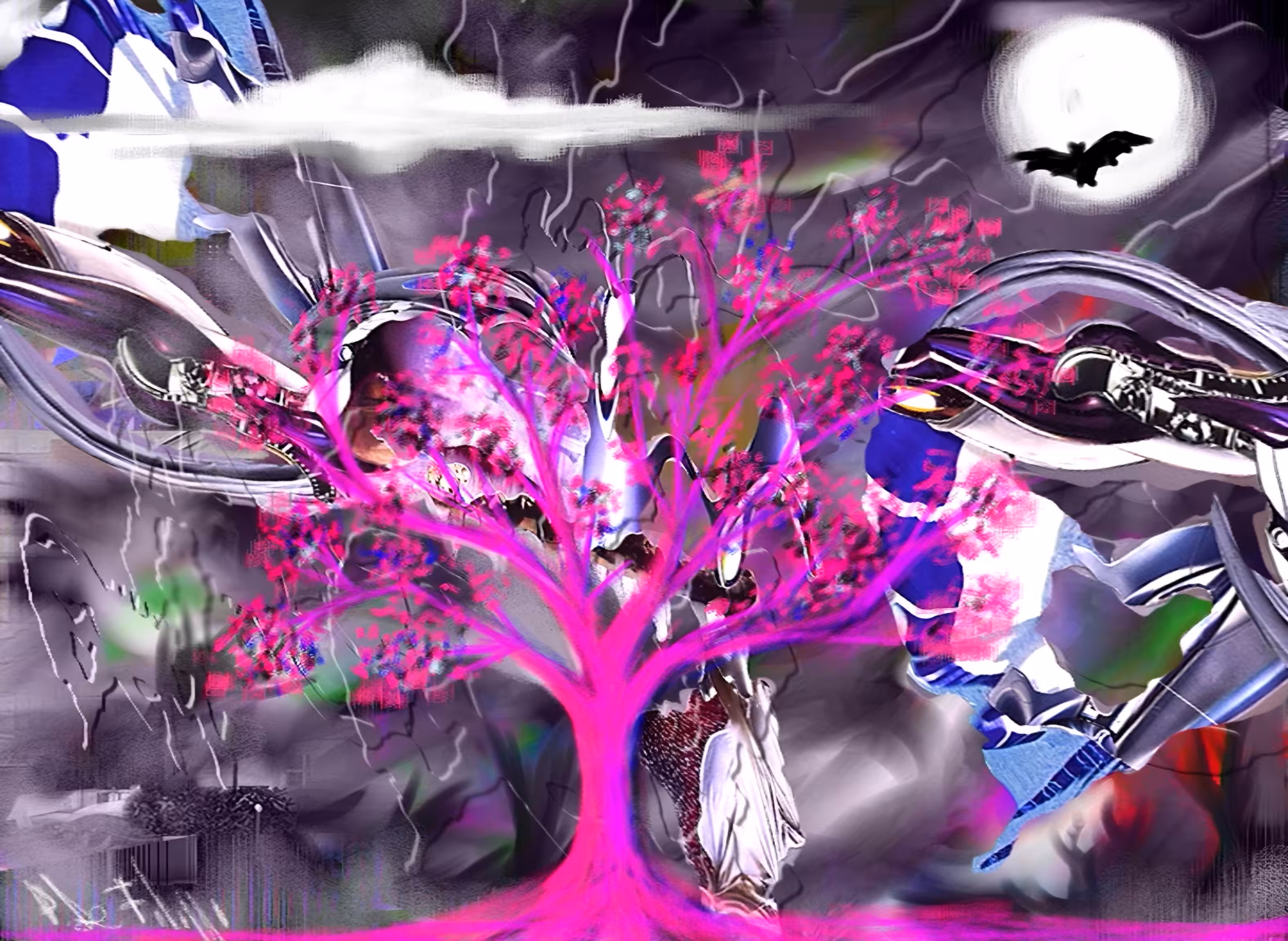 Paintboxed Contemporaries: The binary tree of knowledge, 2024