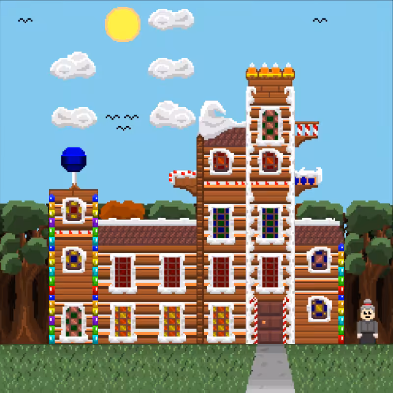 2D Mansion Candy House #84