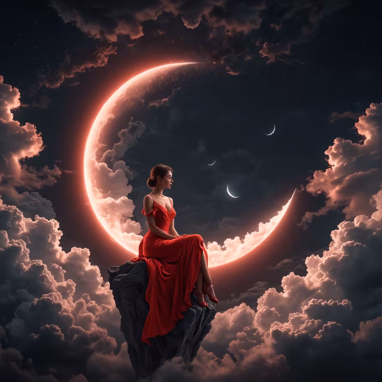 Magical moon light🌙