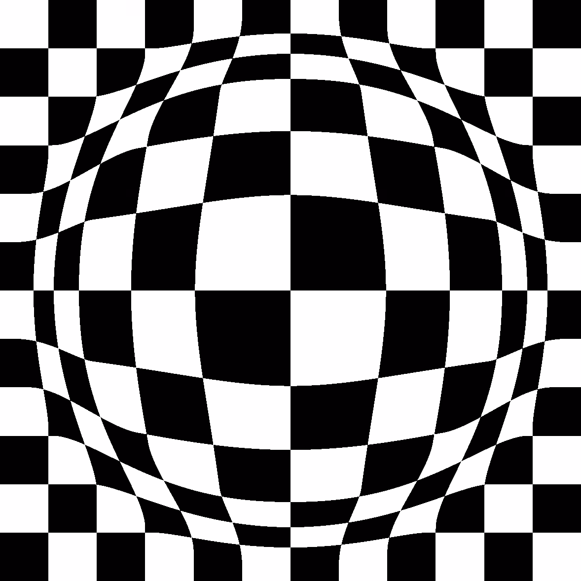 Distorted Checkerboard