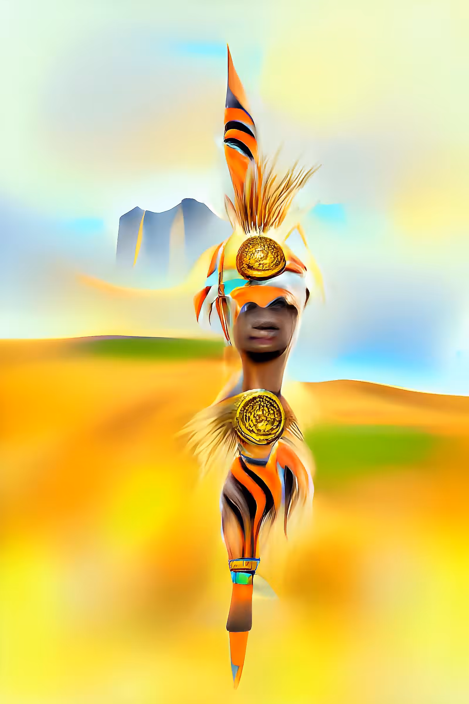 Gaya Tribal Staff 