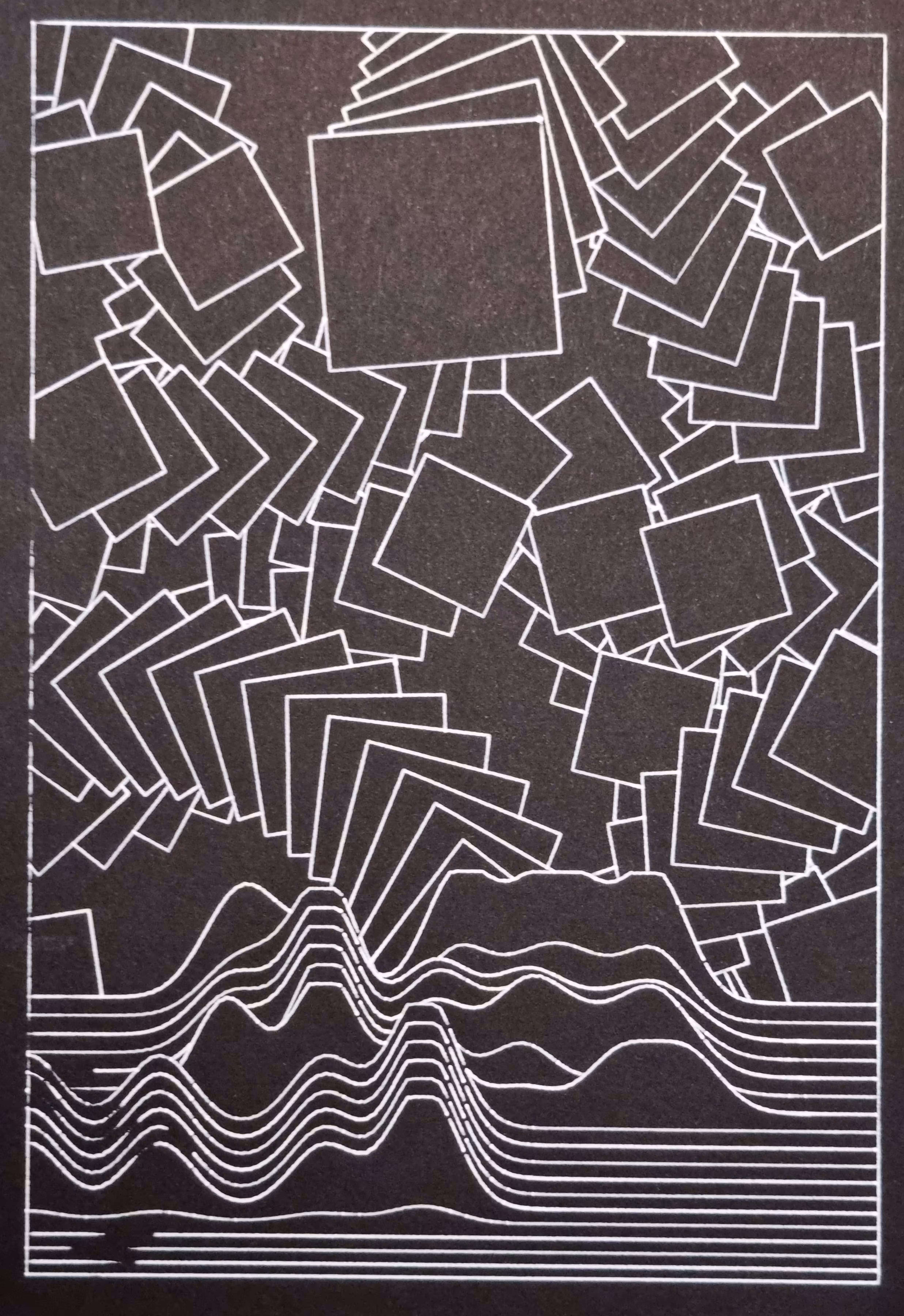 Mountain Pen Plotting Art (from genesis koop.xyz stream)