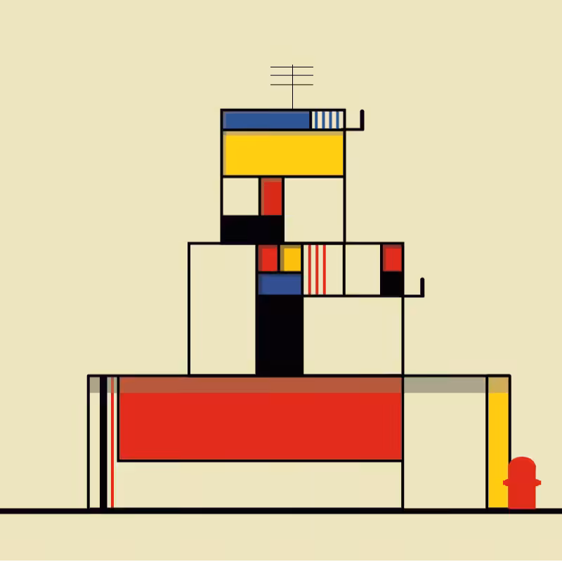 The Mondrian’s Houses #19