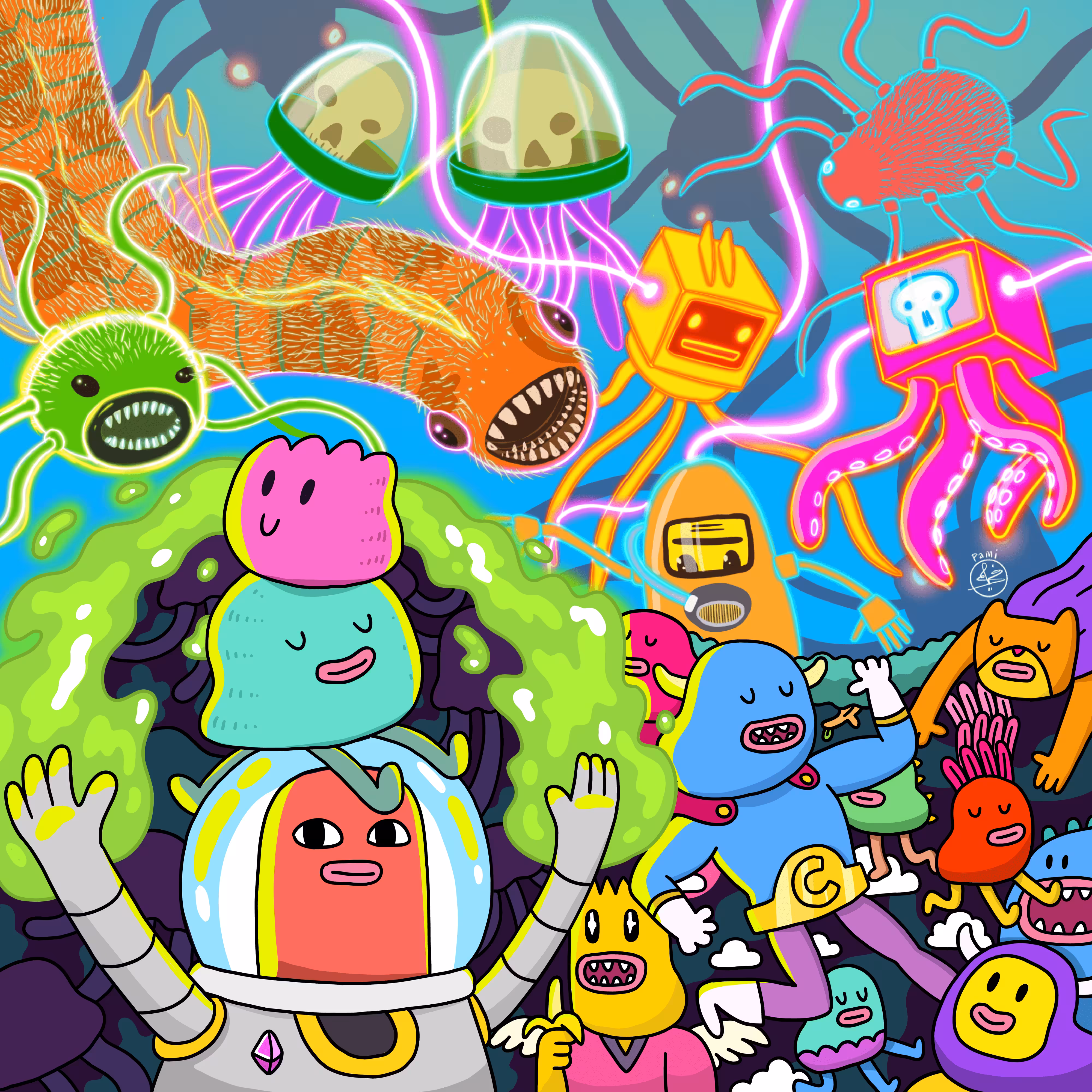 Monsters collide #5
