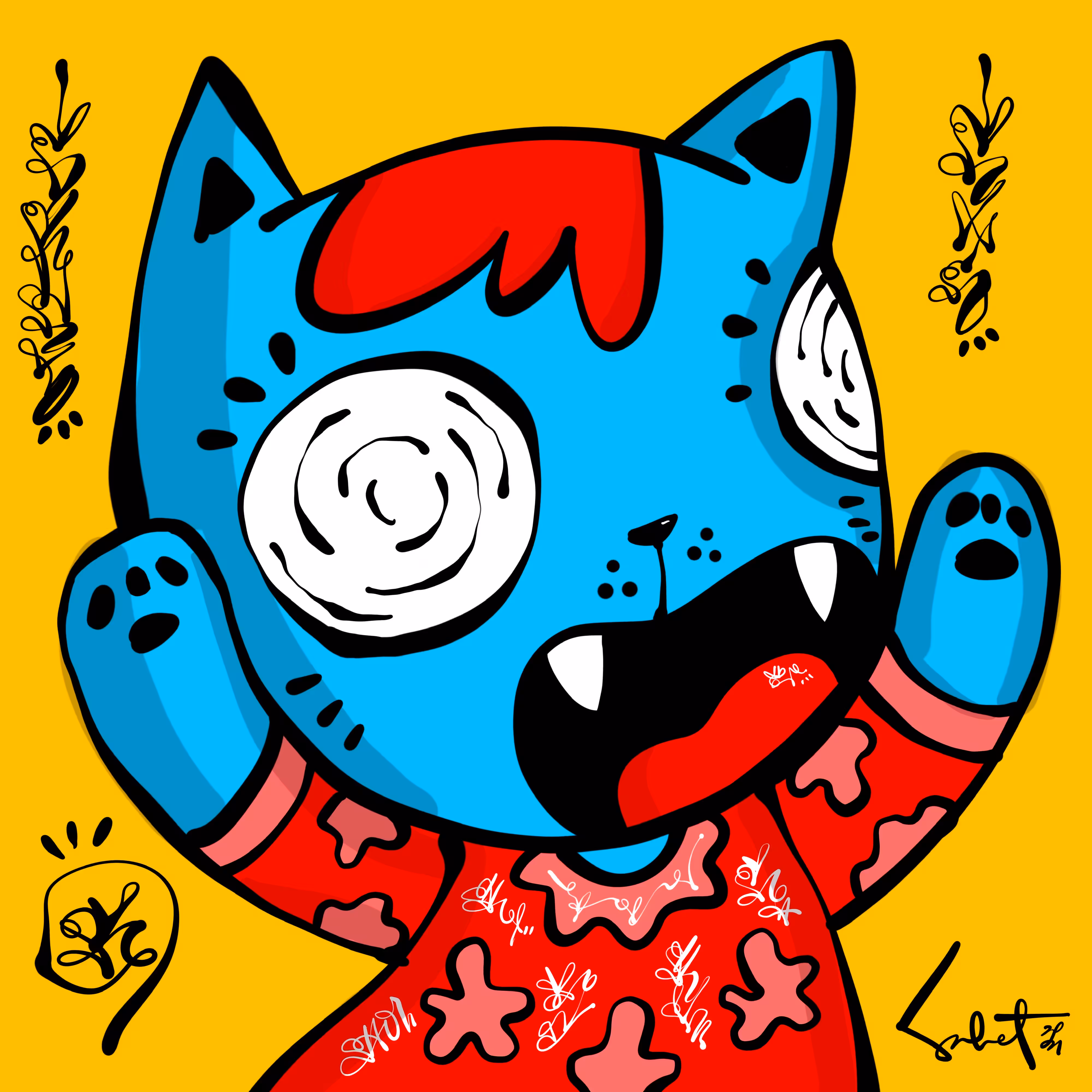 Ugly Kitties by Sabet #228