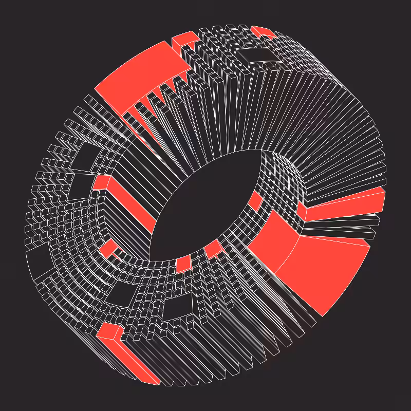 Ex Mobius (Neon Red) #40