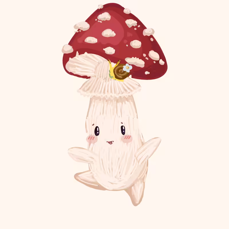 Cute Mushrooms Forest Guys #96