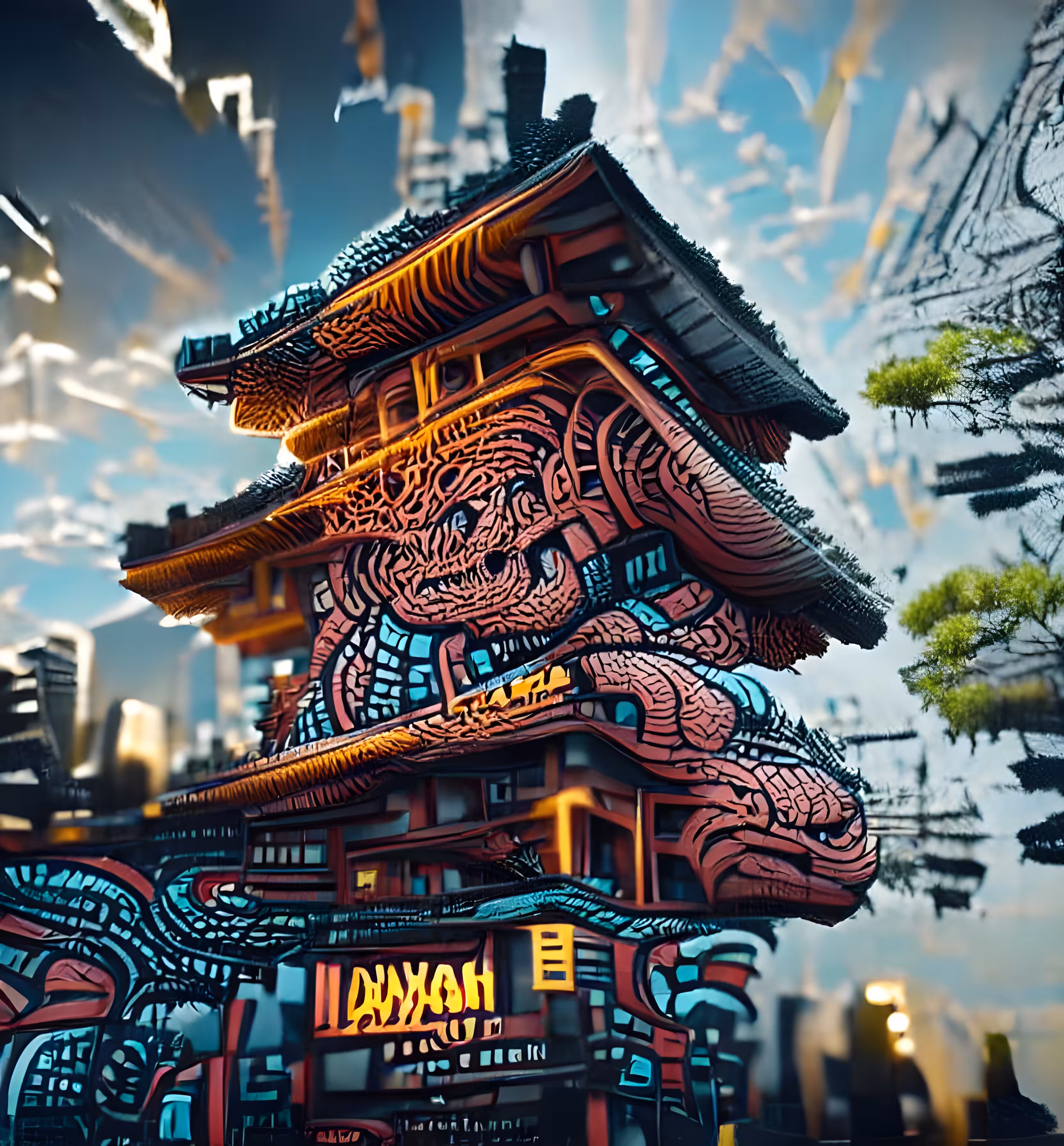  Horyu-ji Temple
