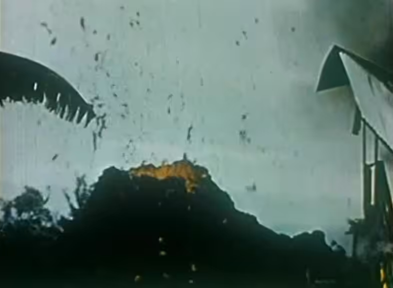 I do not know if I am dreaming this eruption