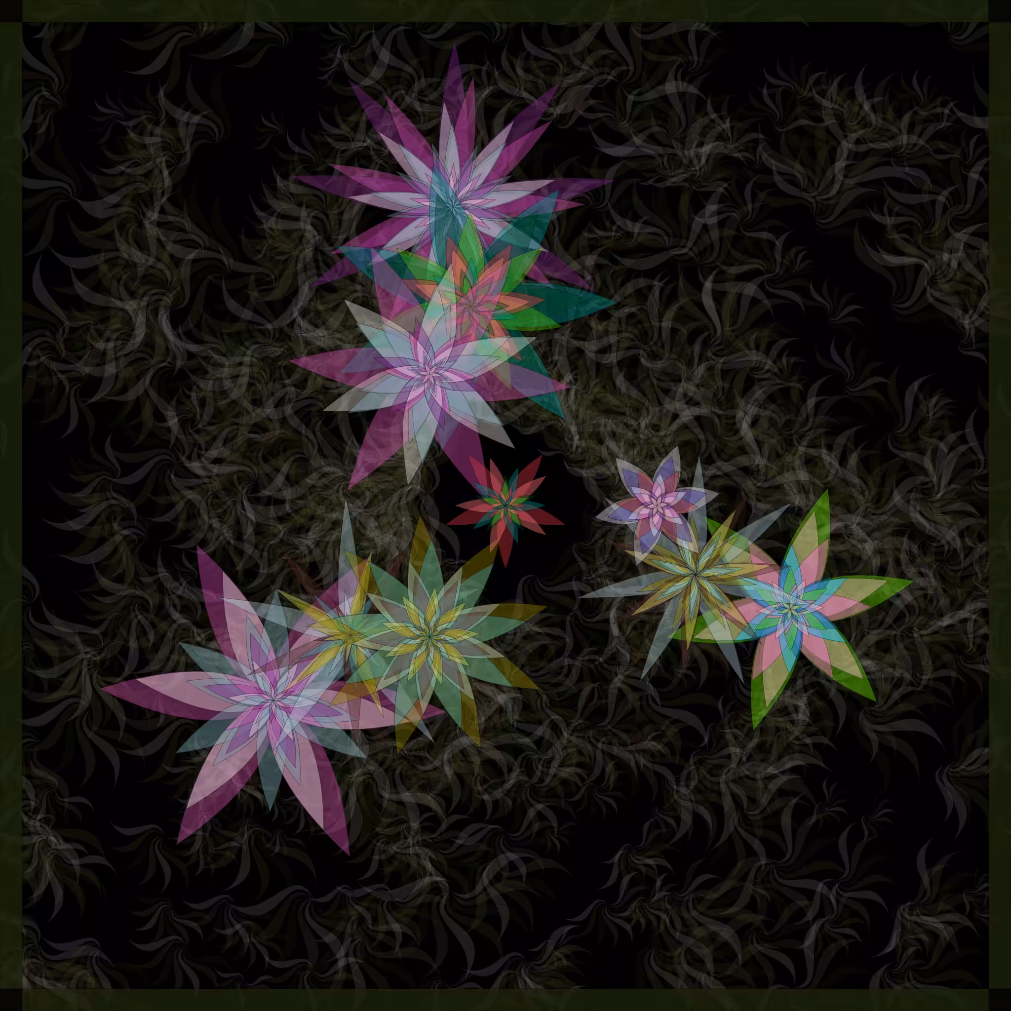 Bezier Garden #142
