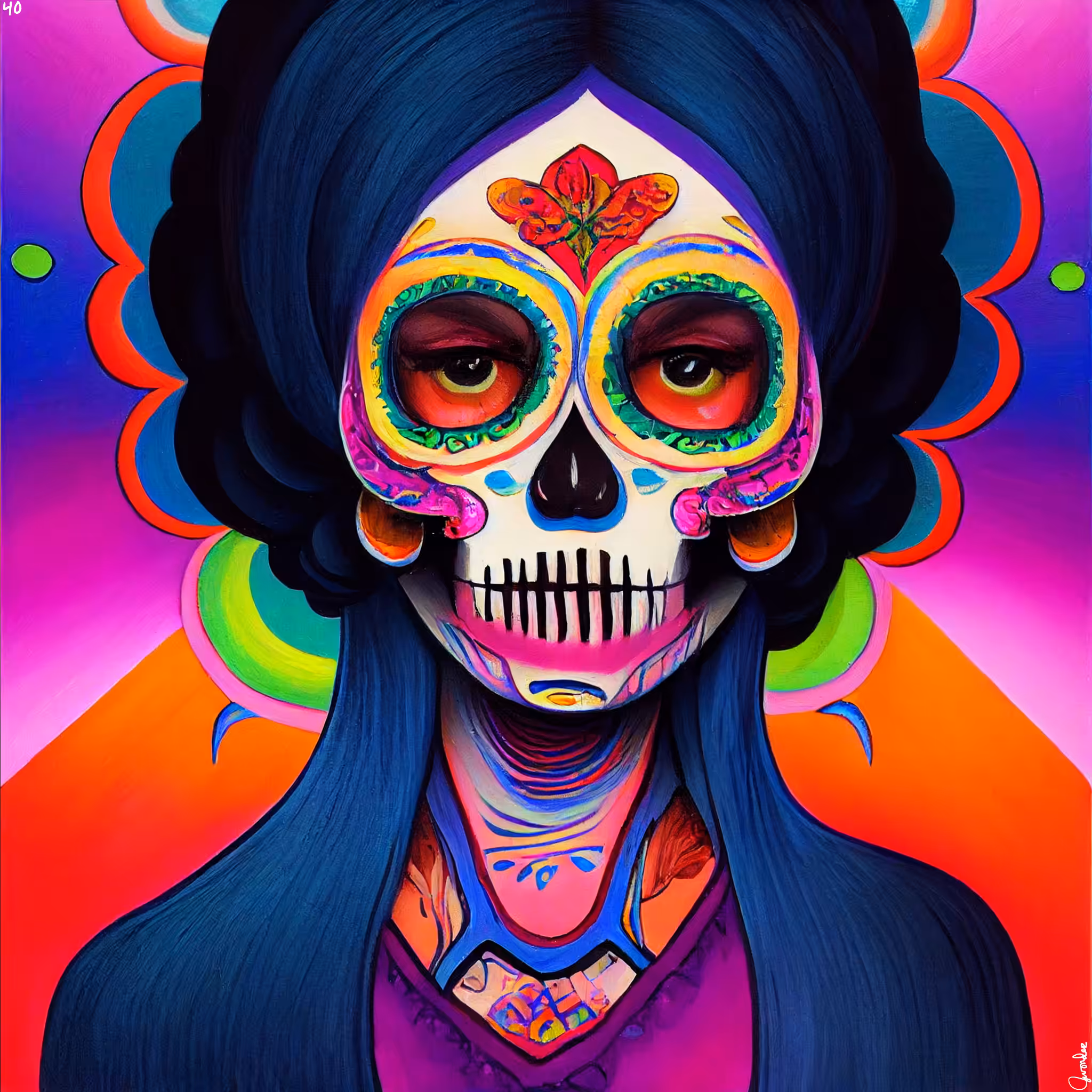 sugar skull #40