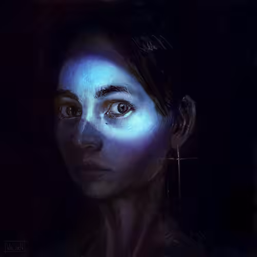 Self-Portrait in the Twilight Zone