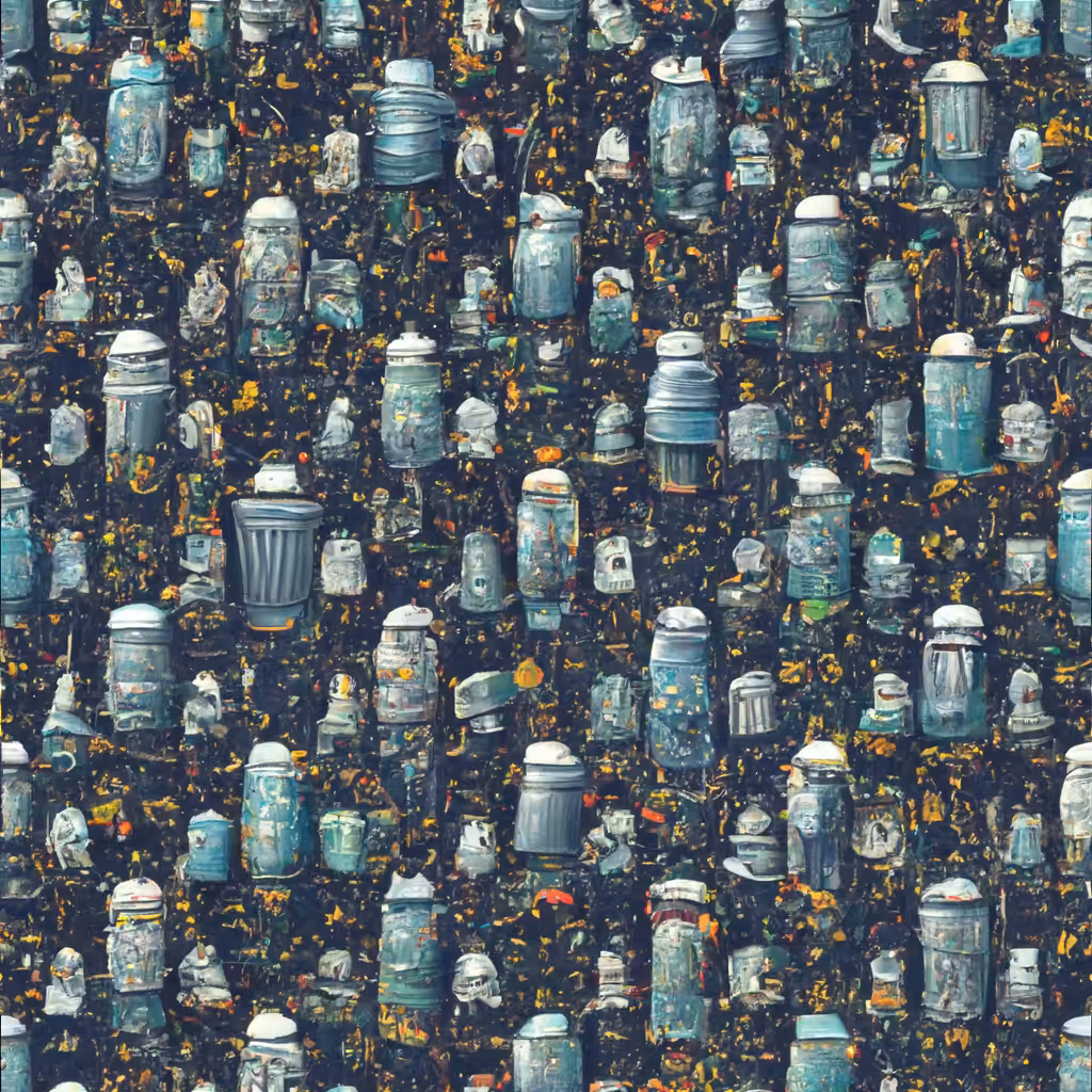 Decorative Toter Wraps Ⓡ: Abstract Toter #4