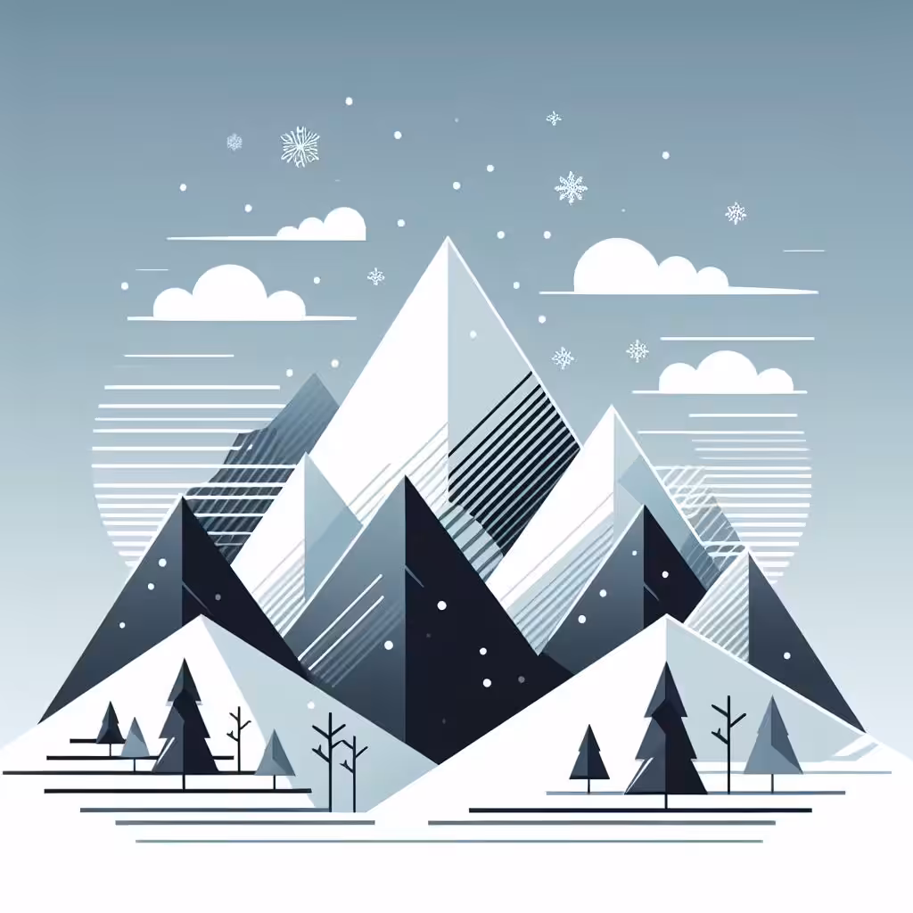 Frosty mountains #3