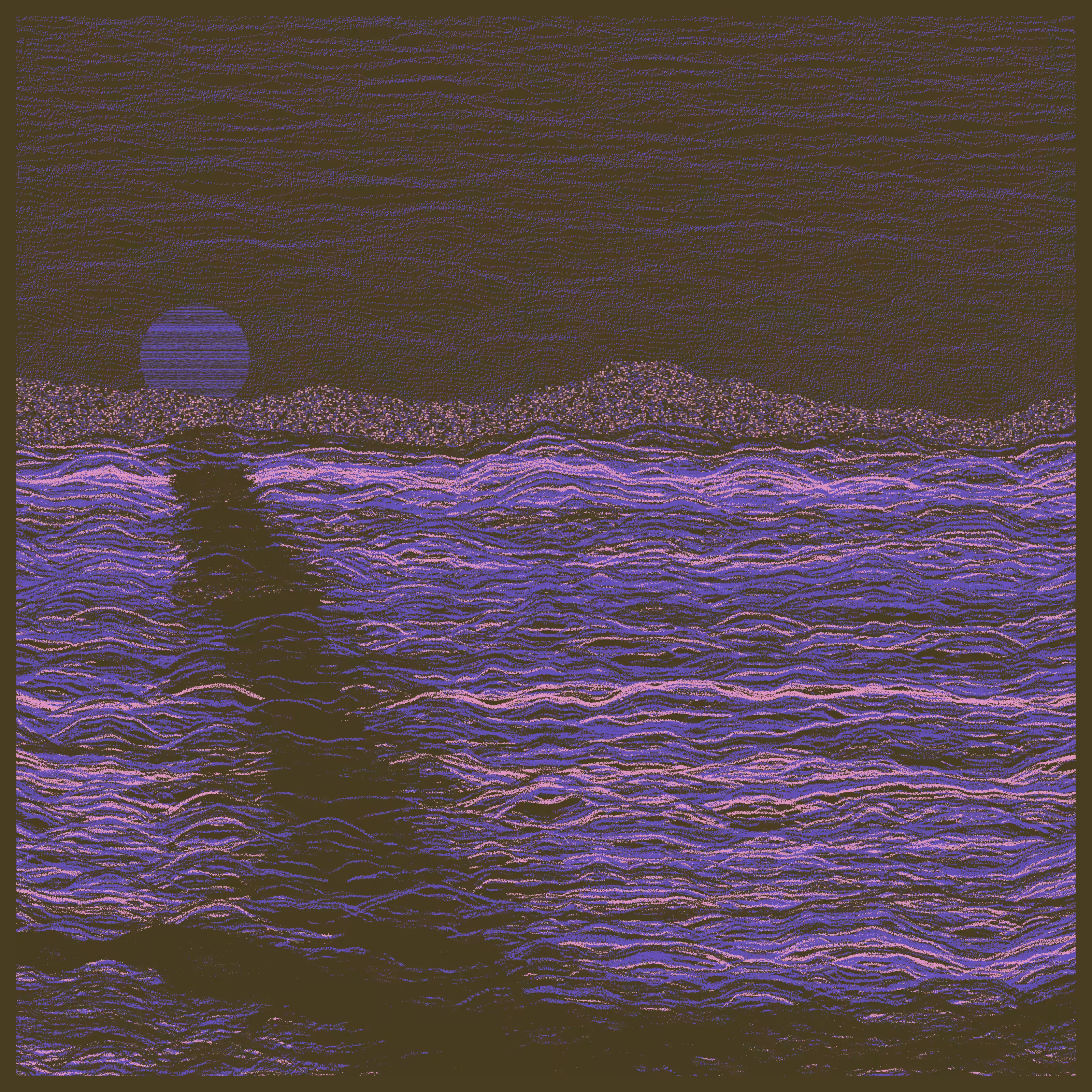 Moonlit Sea #129