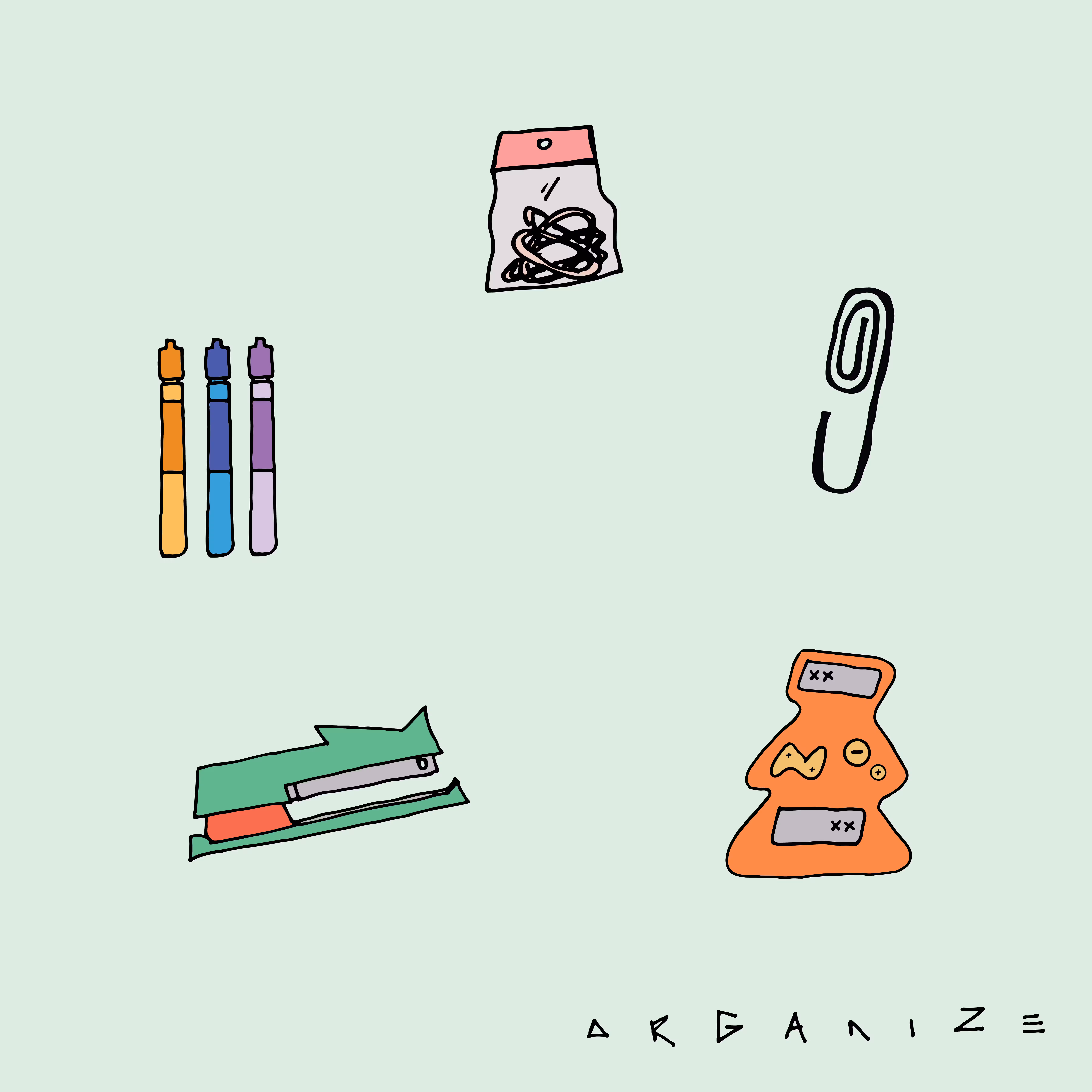 Organize By INK