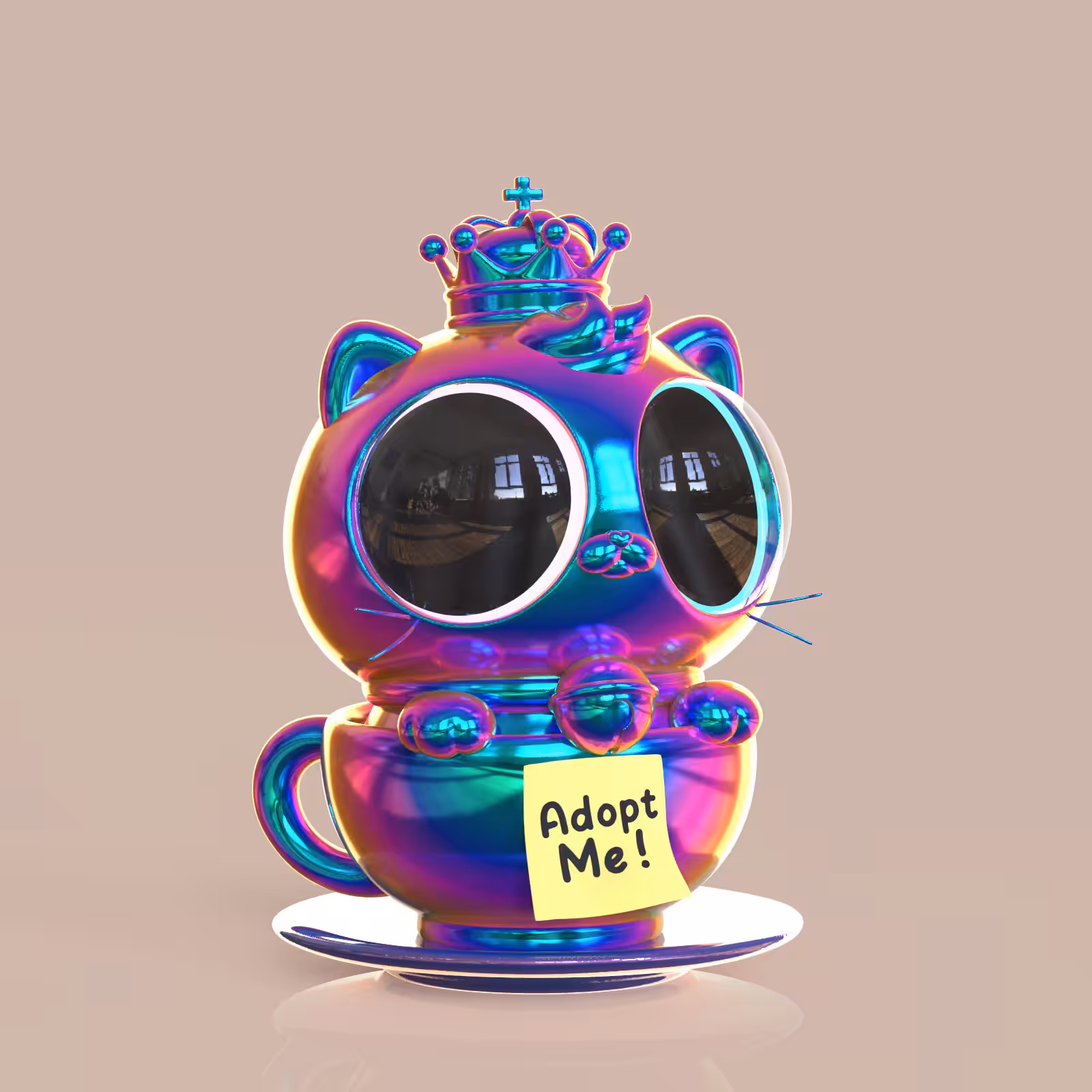 Cupcat #024 Galaxy
