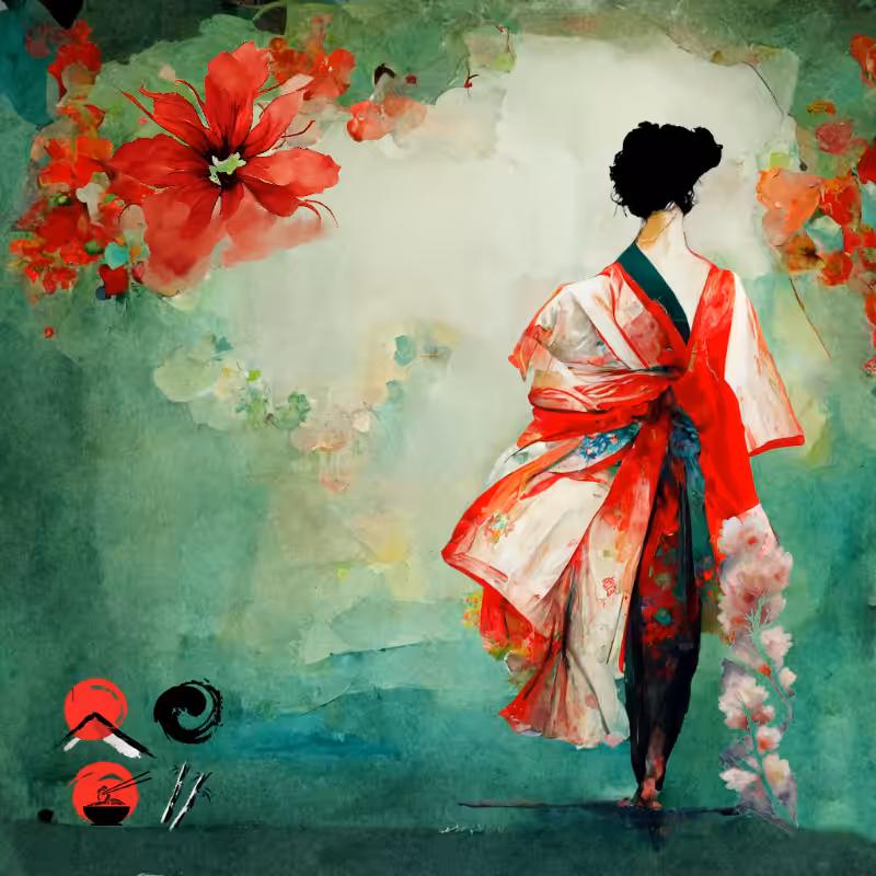 The dancing geisha #11