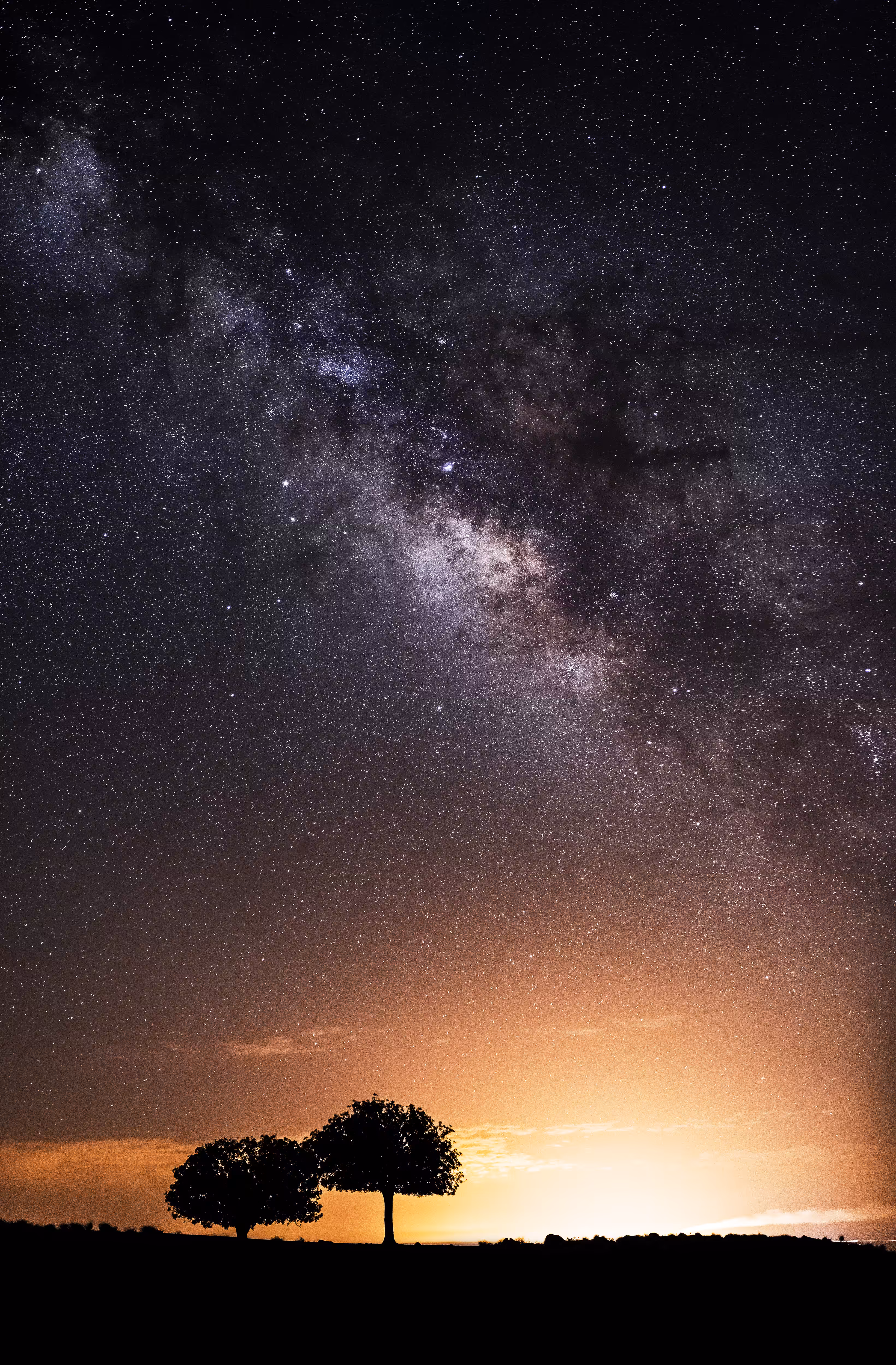 Look at the galaxy
