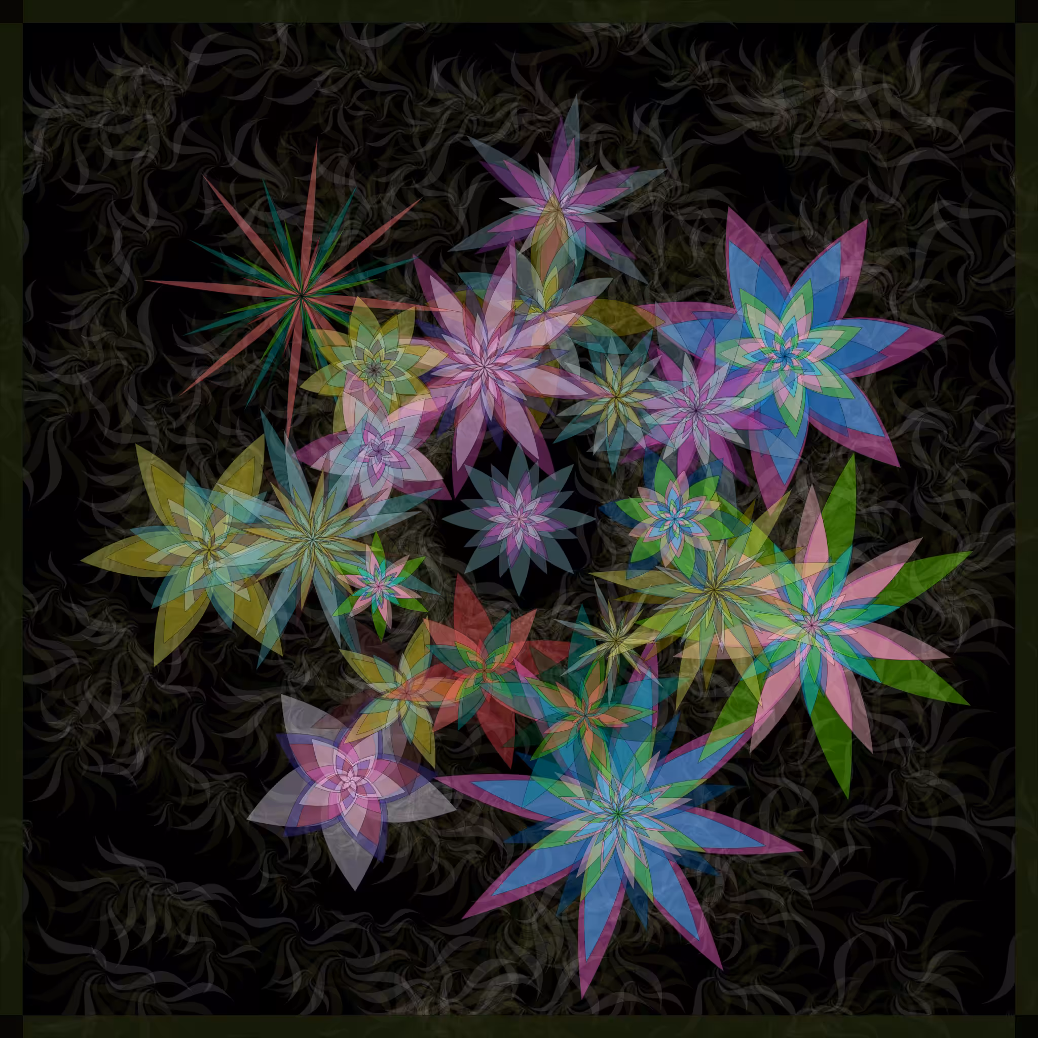Bezier Garden #30