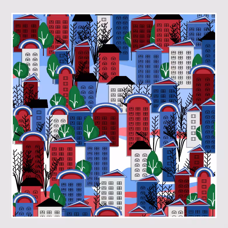 Colorful city #1