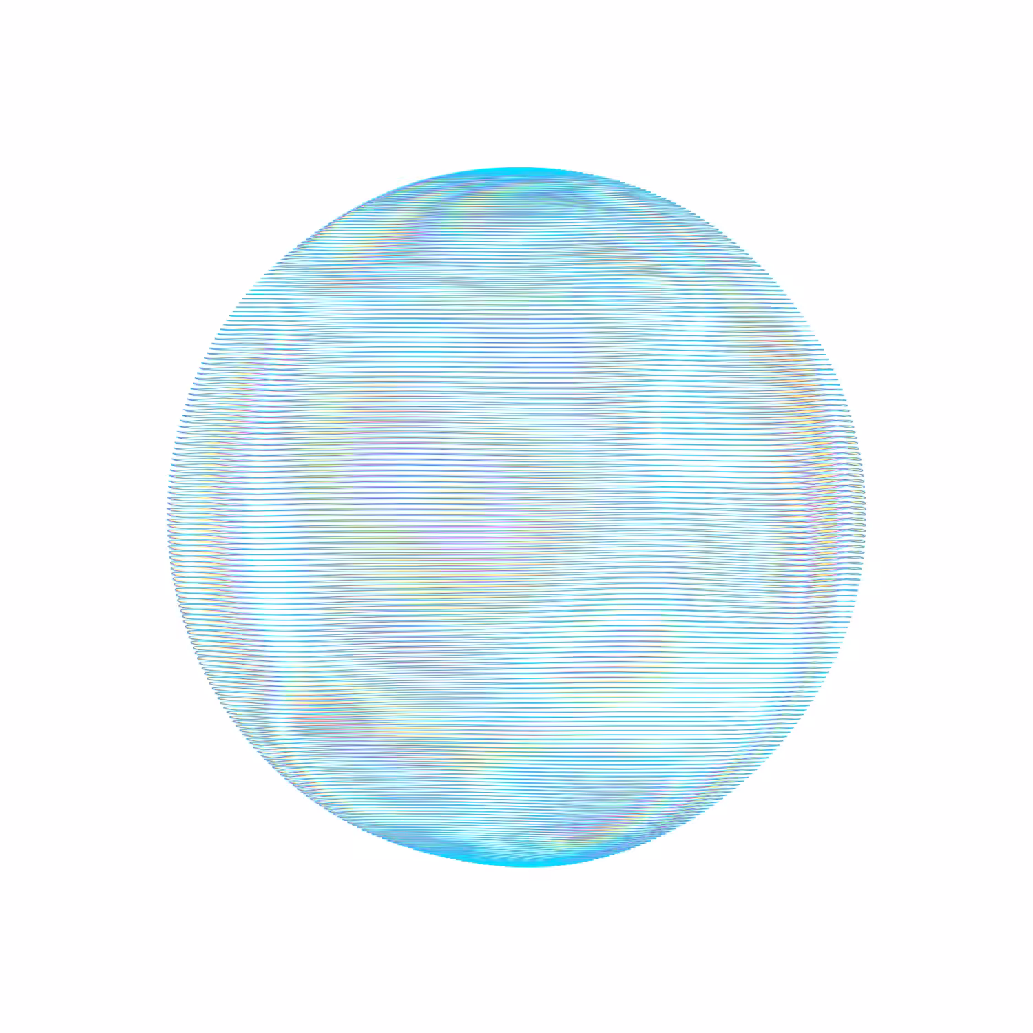 moire sphere