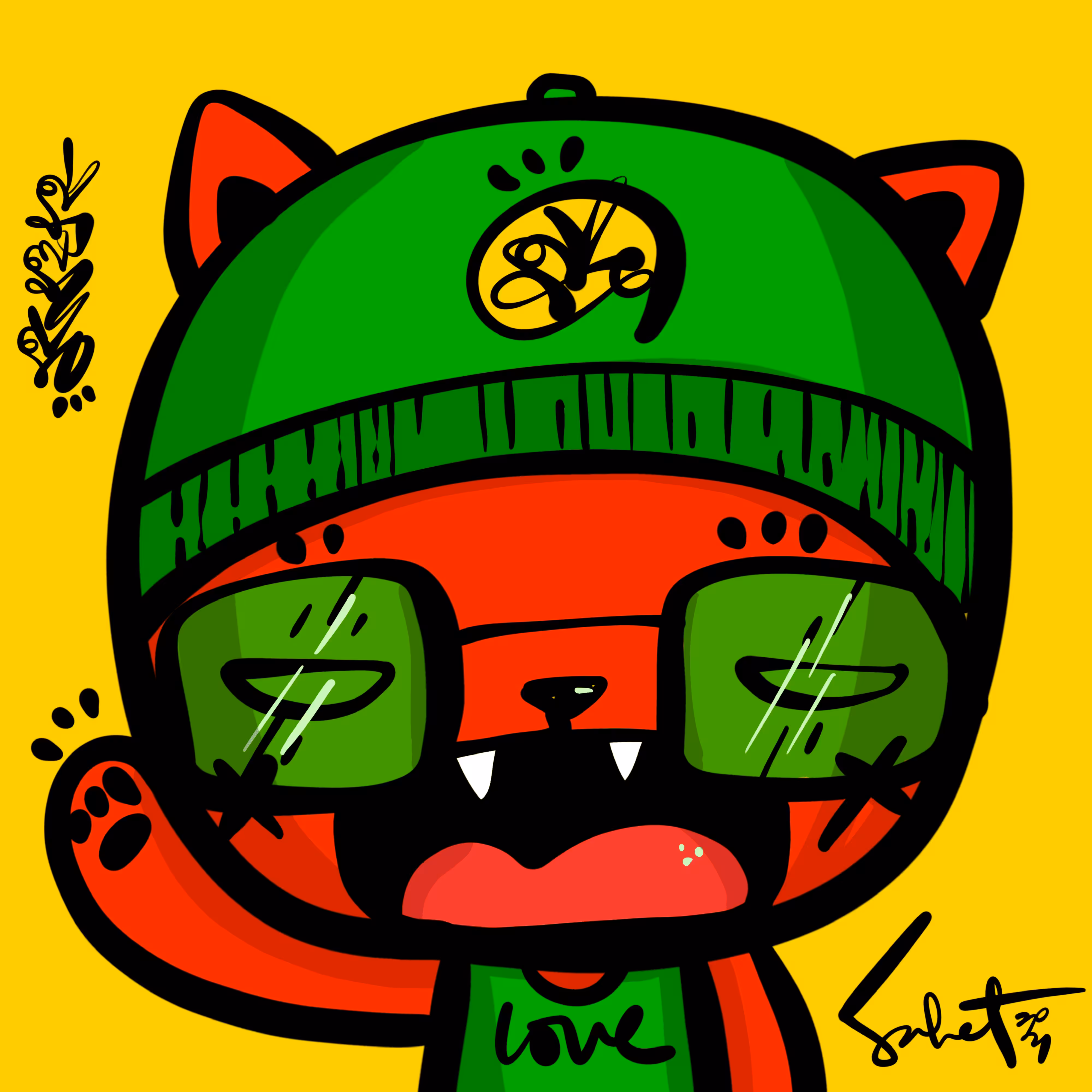 Ugly Kitties by Sabet #254