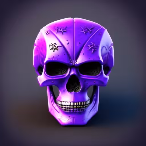 Alien Head 12 (Skull Edition)