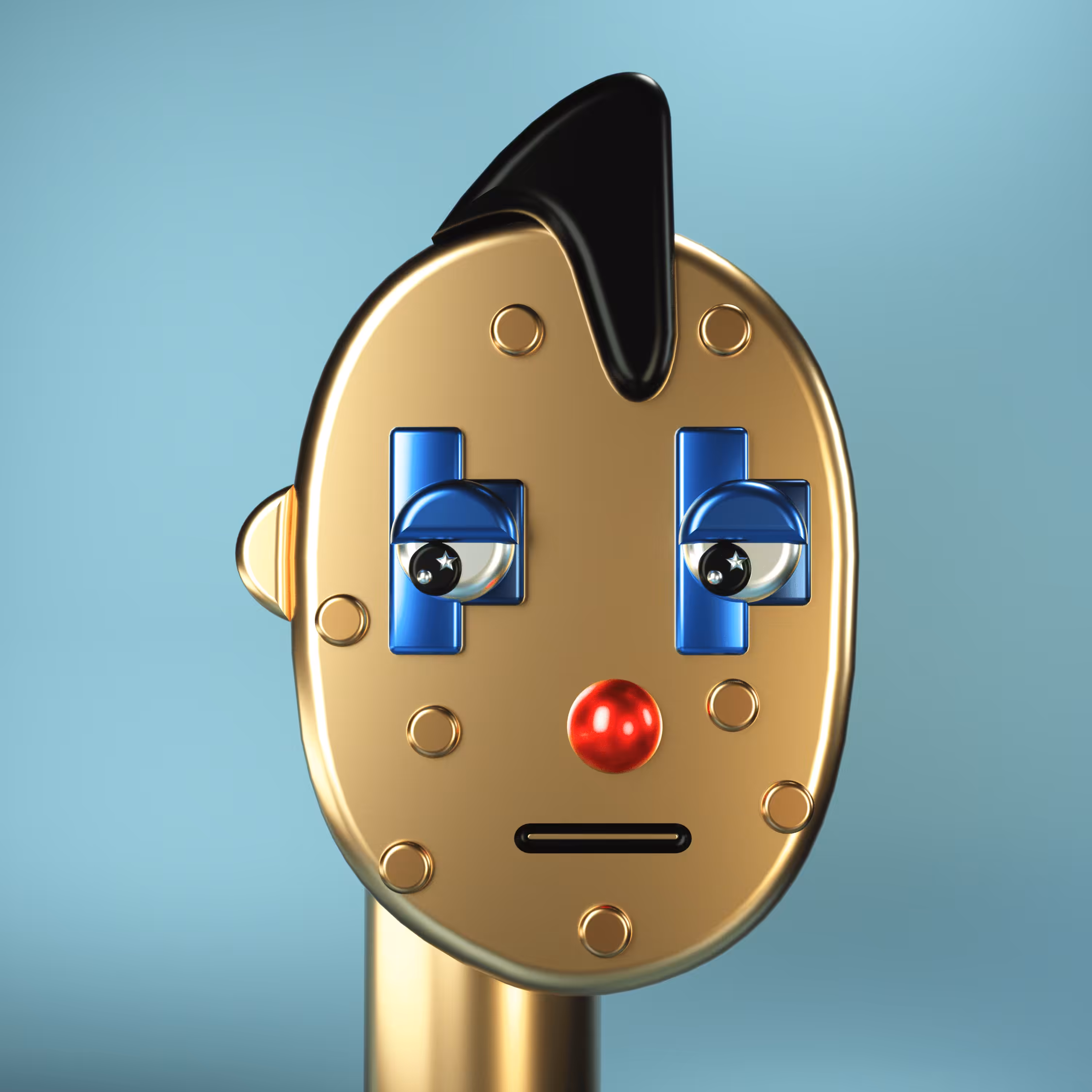 3D Chrome Punks: 3D Chrome Punk #0533