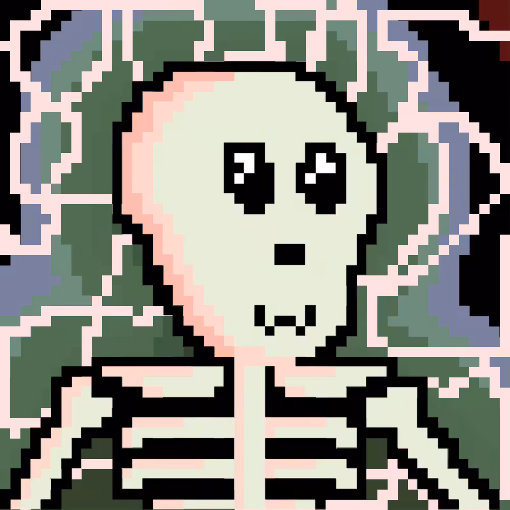 PIXEL SKULLETTI 1 #127