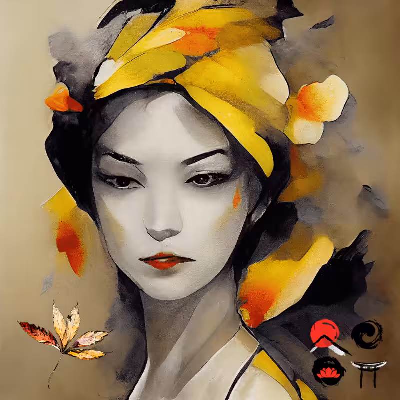 َAtumn Geisha #3
