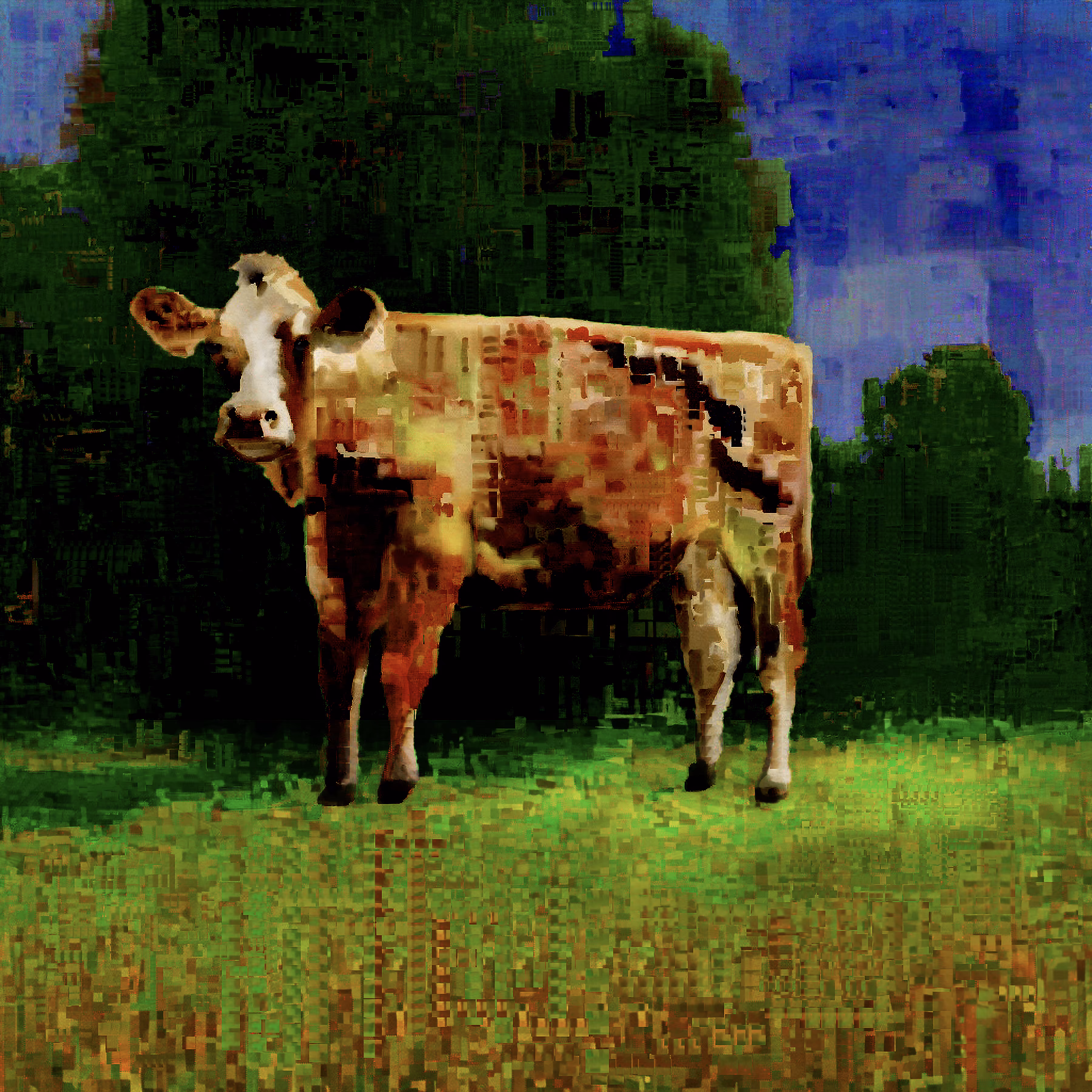 A Portrait of the Artist as an Ambitious Young Cow