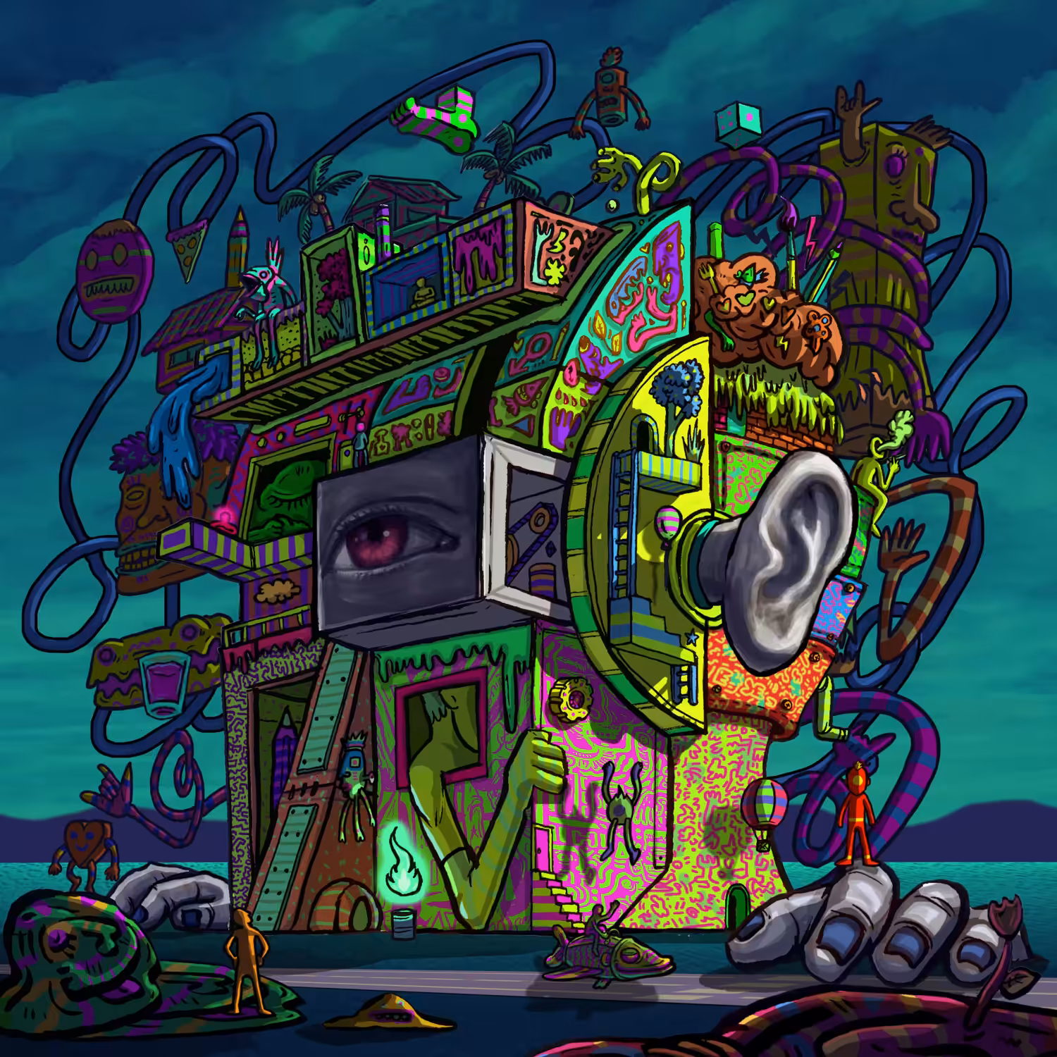 Self portrait of the dream