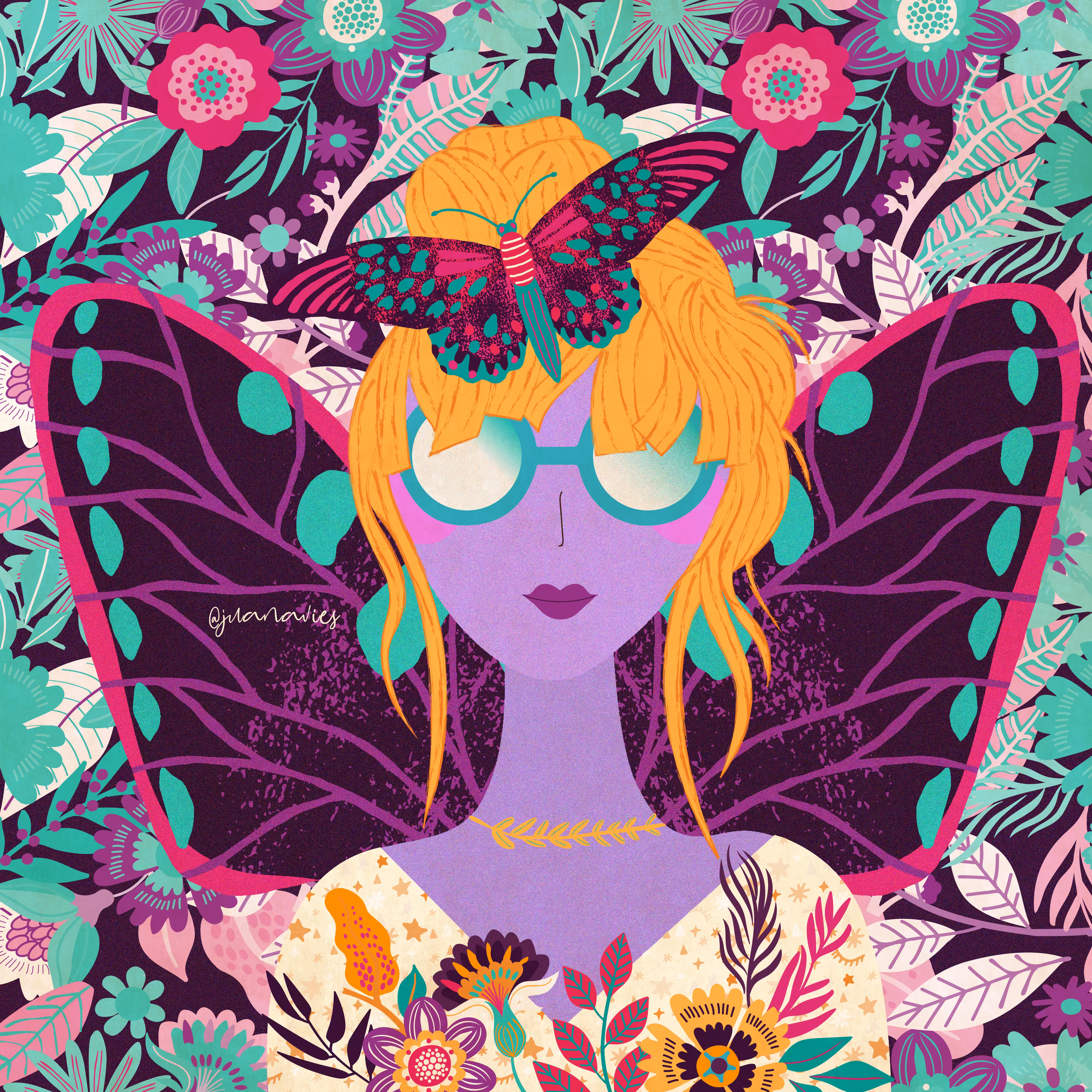 Cosmic Butterfly Queen 01