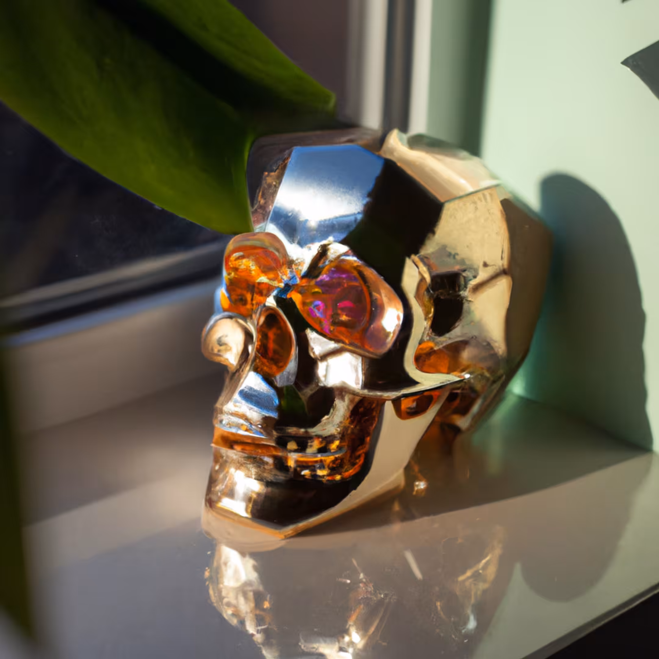 -: A Skull at the Window #53