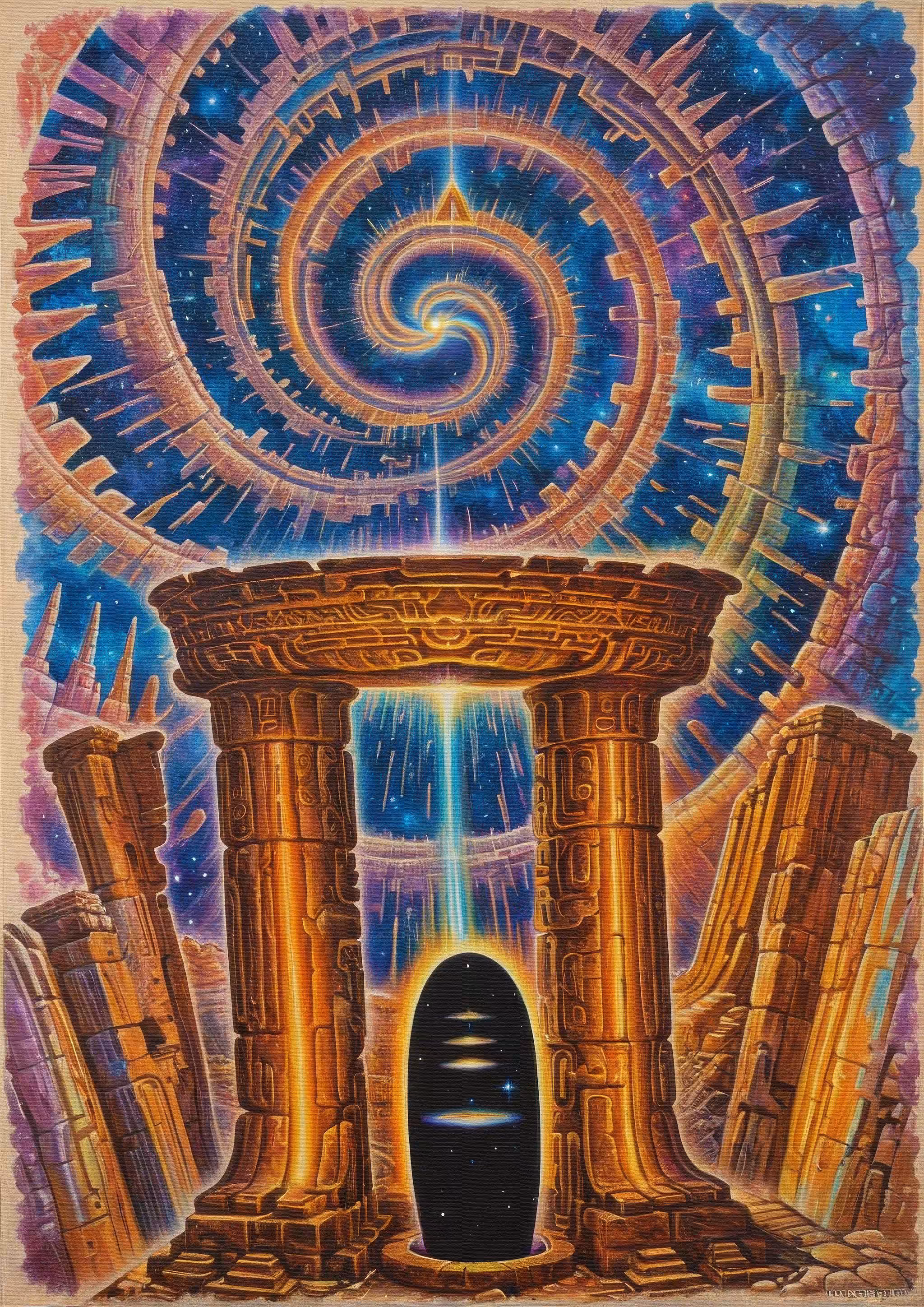 Ruins, Lingam, Galaxy